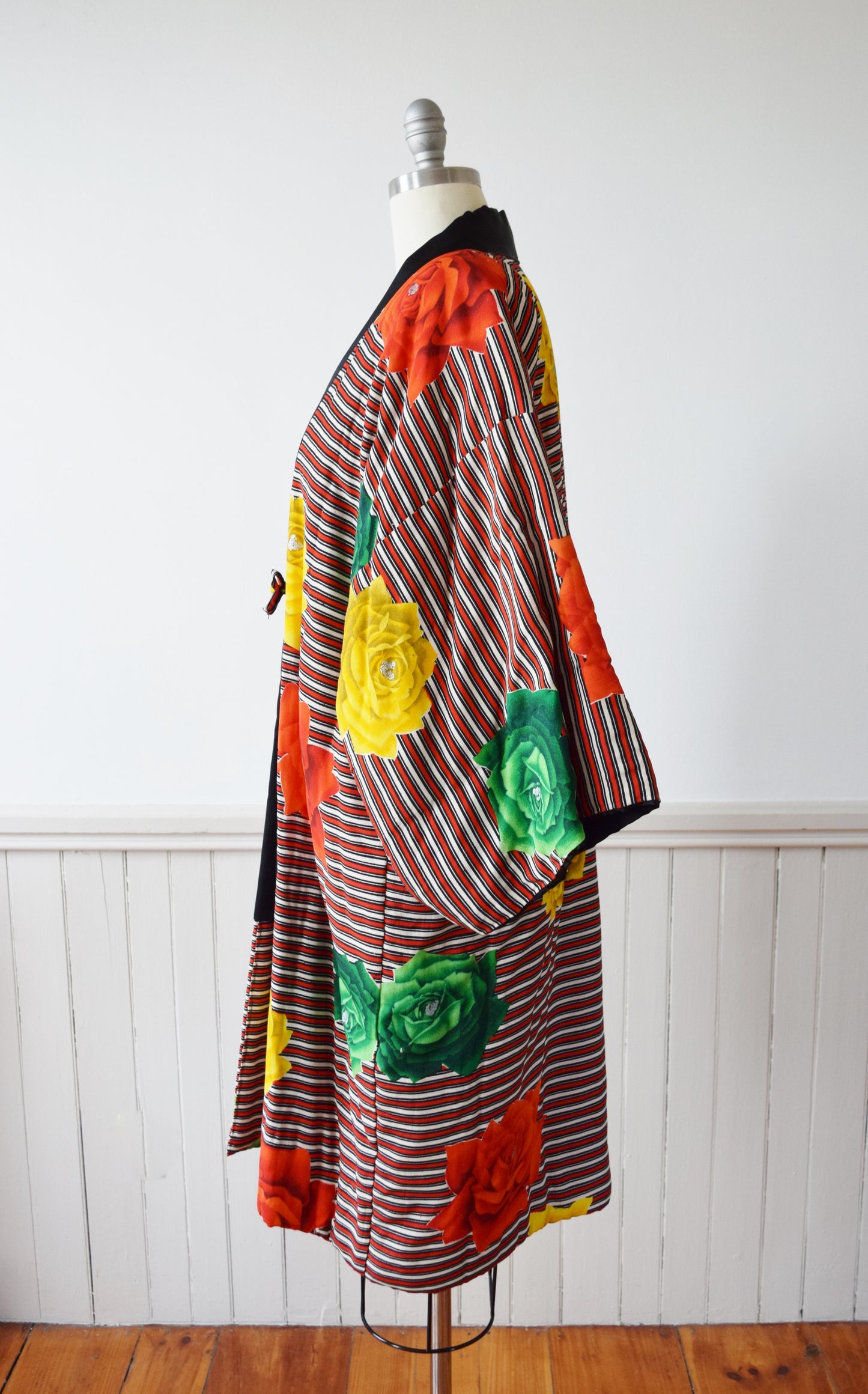 Pop Art Hanten | Quilted Japanese Wrapper / Jacket | L-OS