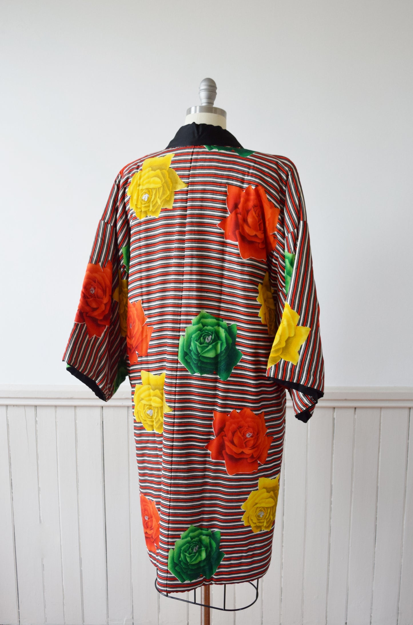 Pop Art Hanten | Quilted Japanese Wrapper / Jacket | L-OS