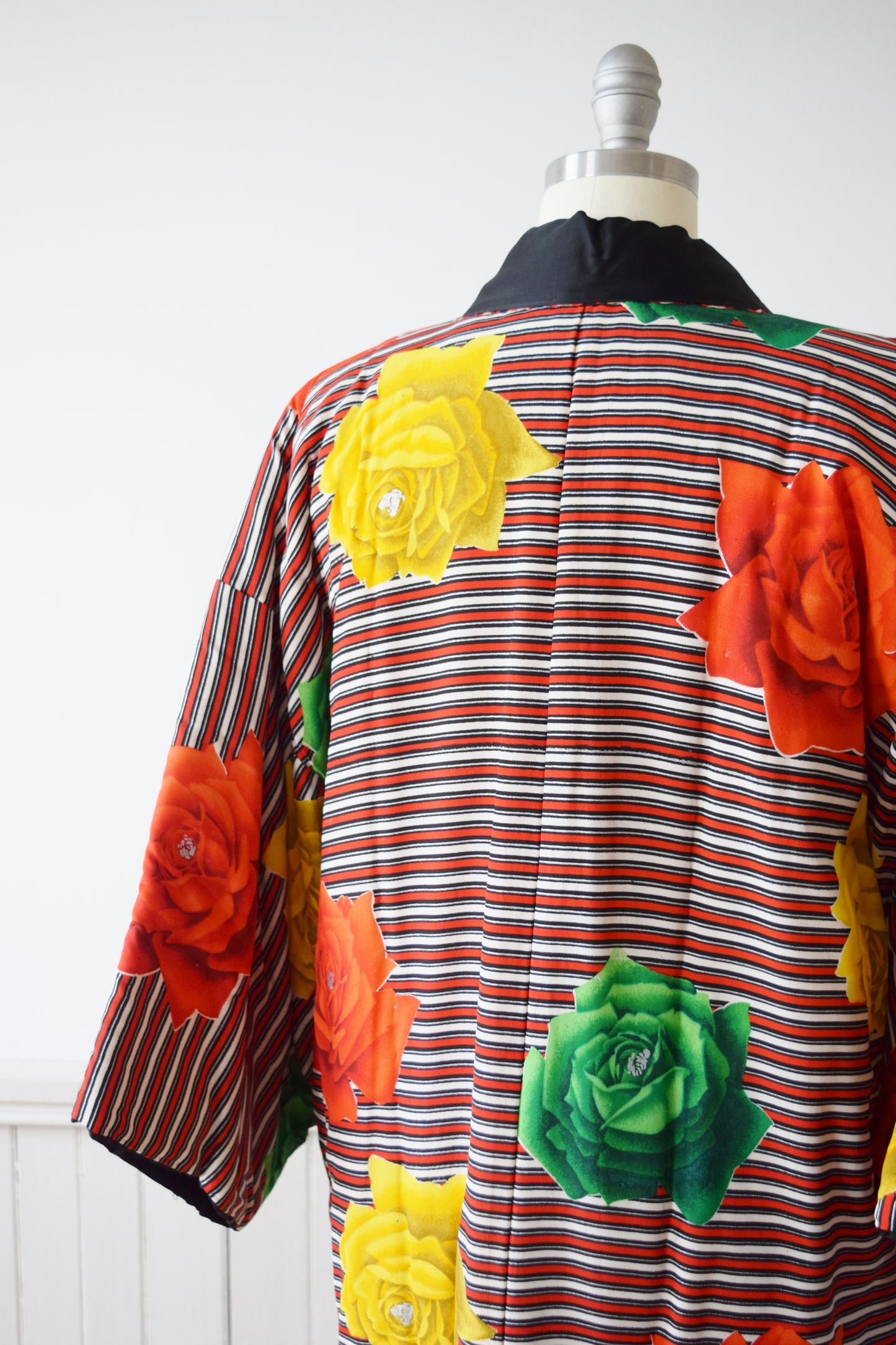 Pop Art Hanten | Quilted Japanese Wrapper / Jacket | L-OS