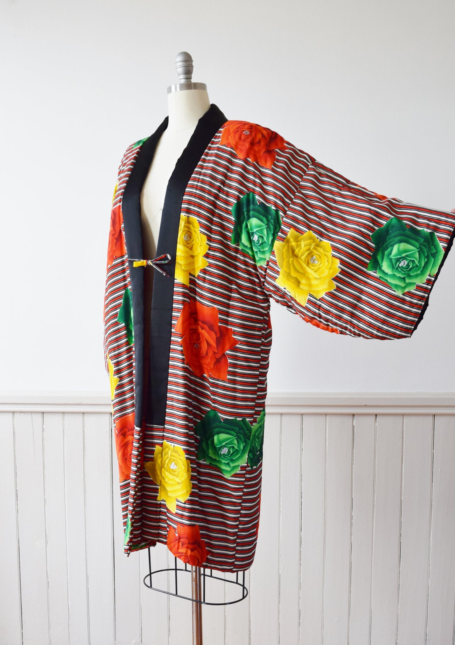Pop Art Hanten | Quilted Japanese Wrapper / Jacket | L-OS