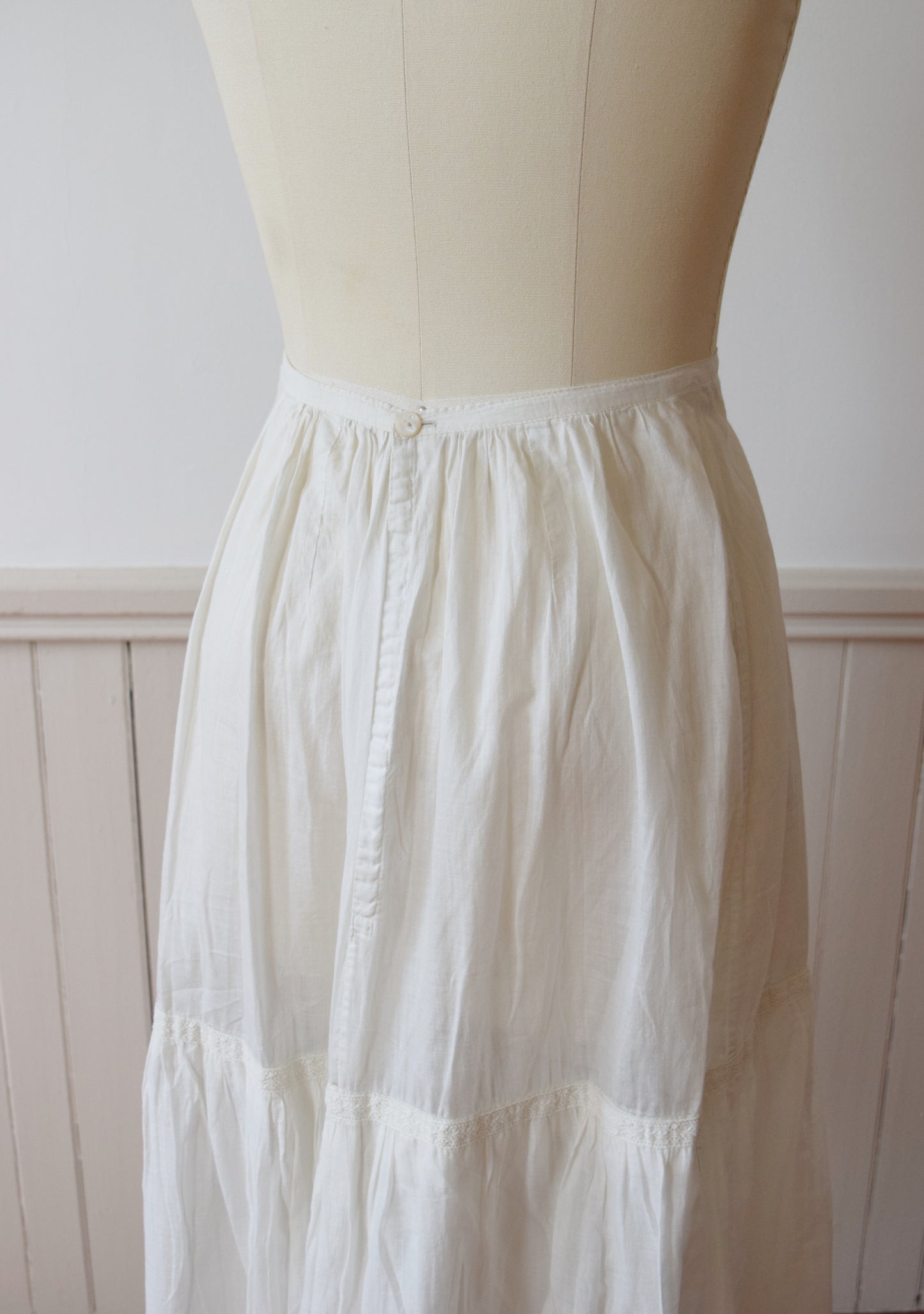 Antique Cotton Petticoat | Prairie Skirt