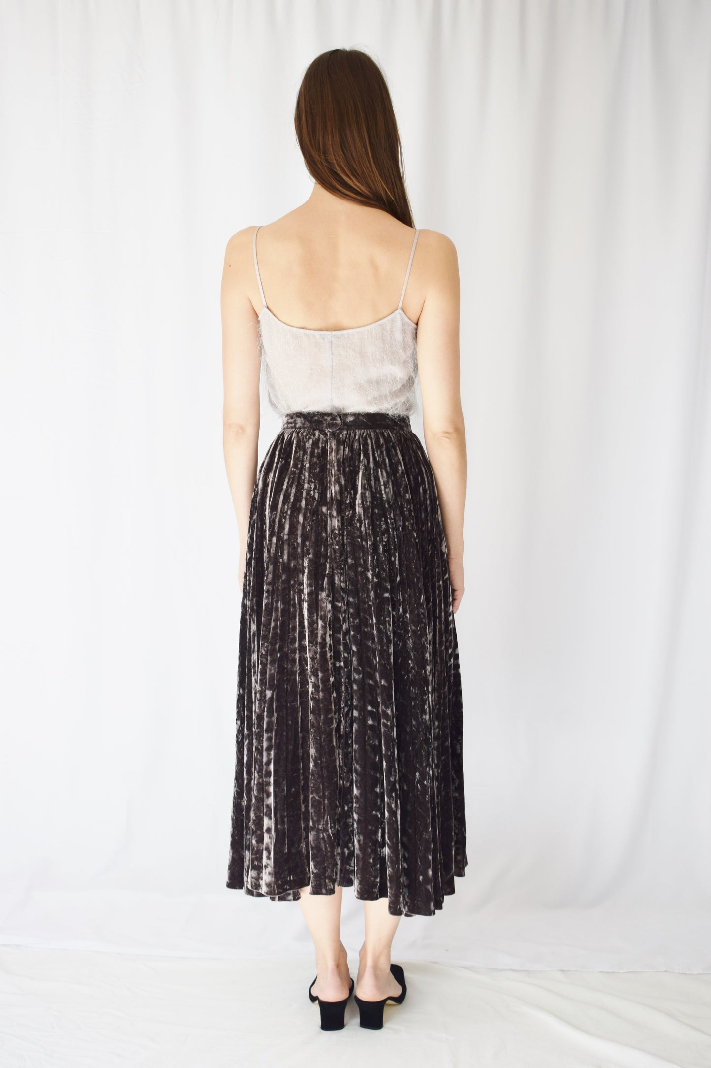 1990s Fuzzy Sparkle Armani Tank | XS