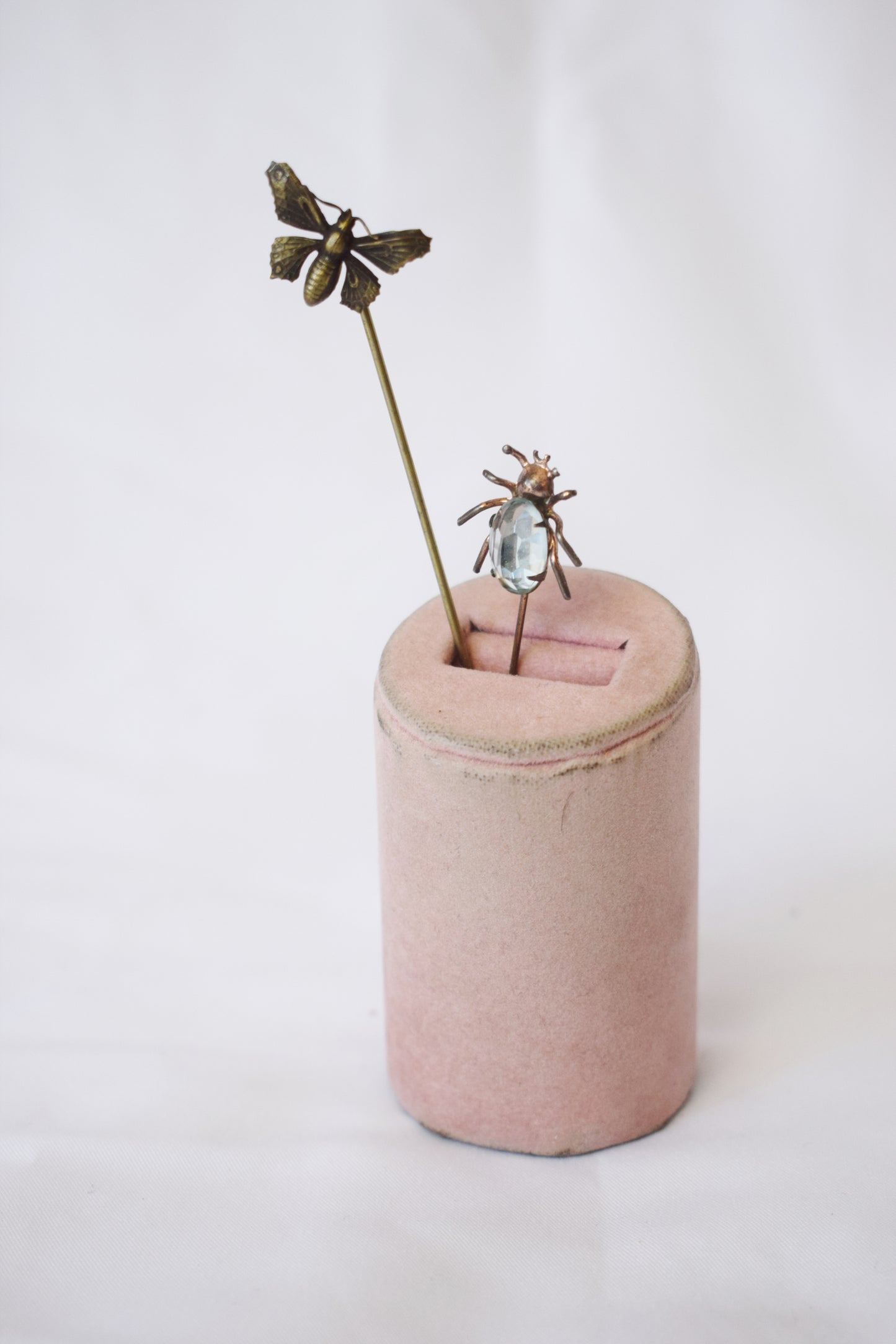 Pair of Antique Bug Stickpins