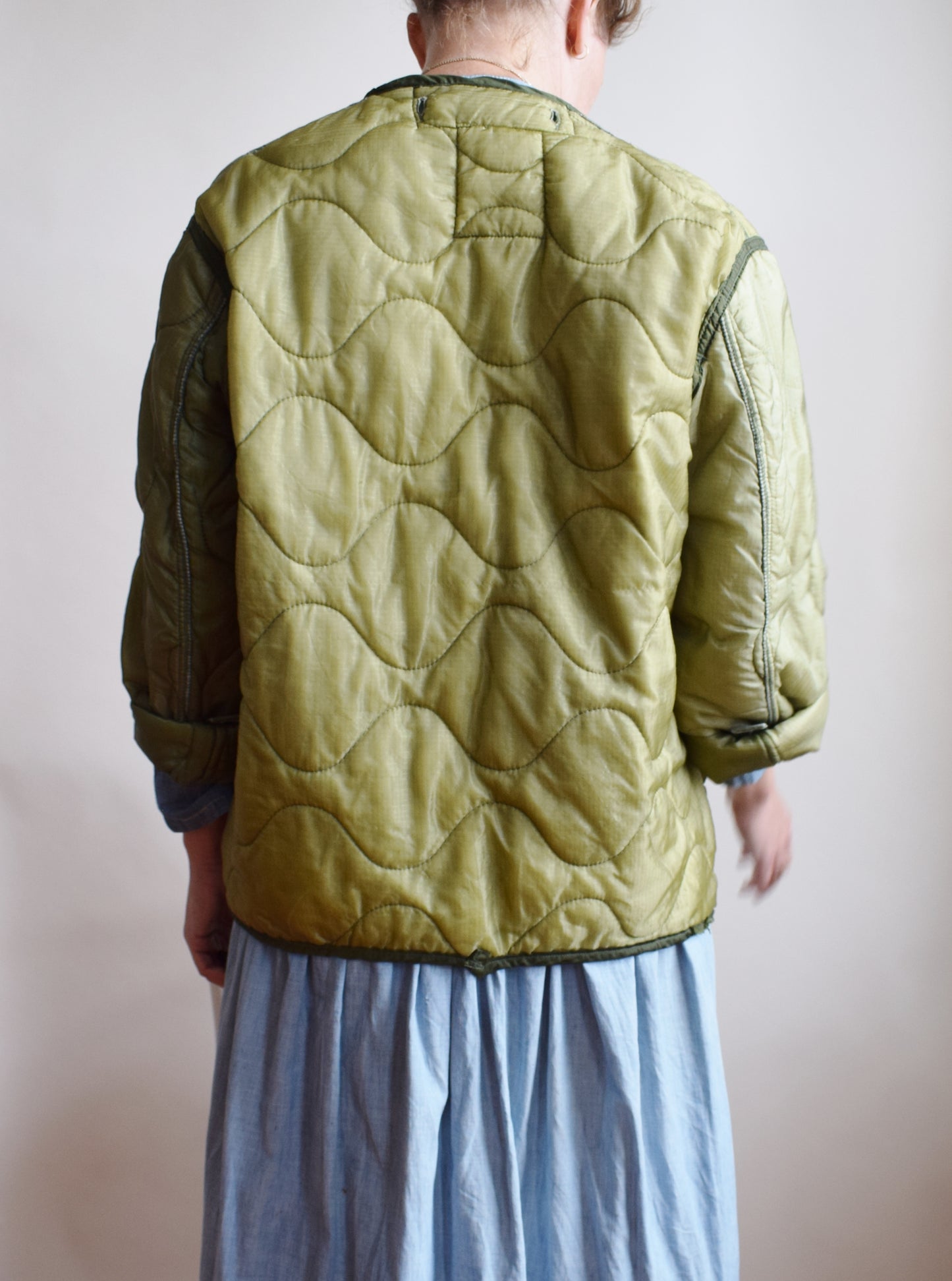 Vintage Military Liner Jacket | 1980s-90s| S/M/L | 4