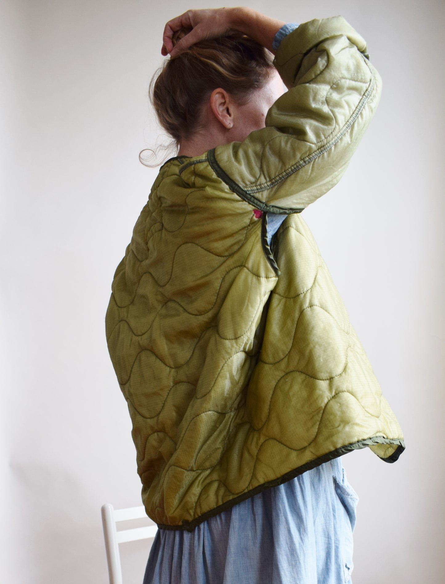 Vintage Military Liner Jacket | 1980s-90s| S/M/L | 2