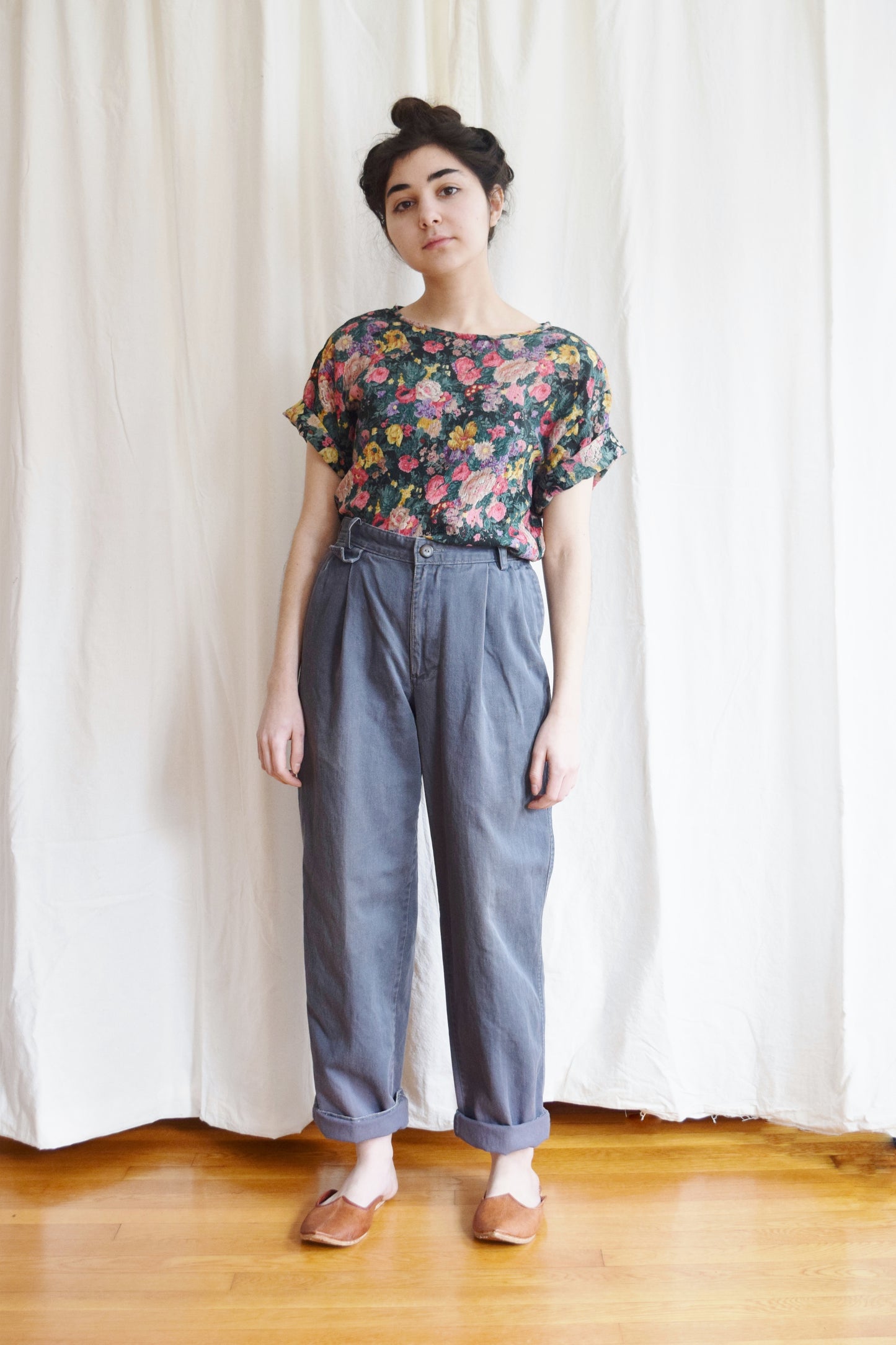 1980s Calvin Klein Workwear Inspired Pants | 26-29" waist