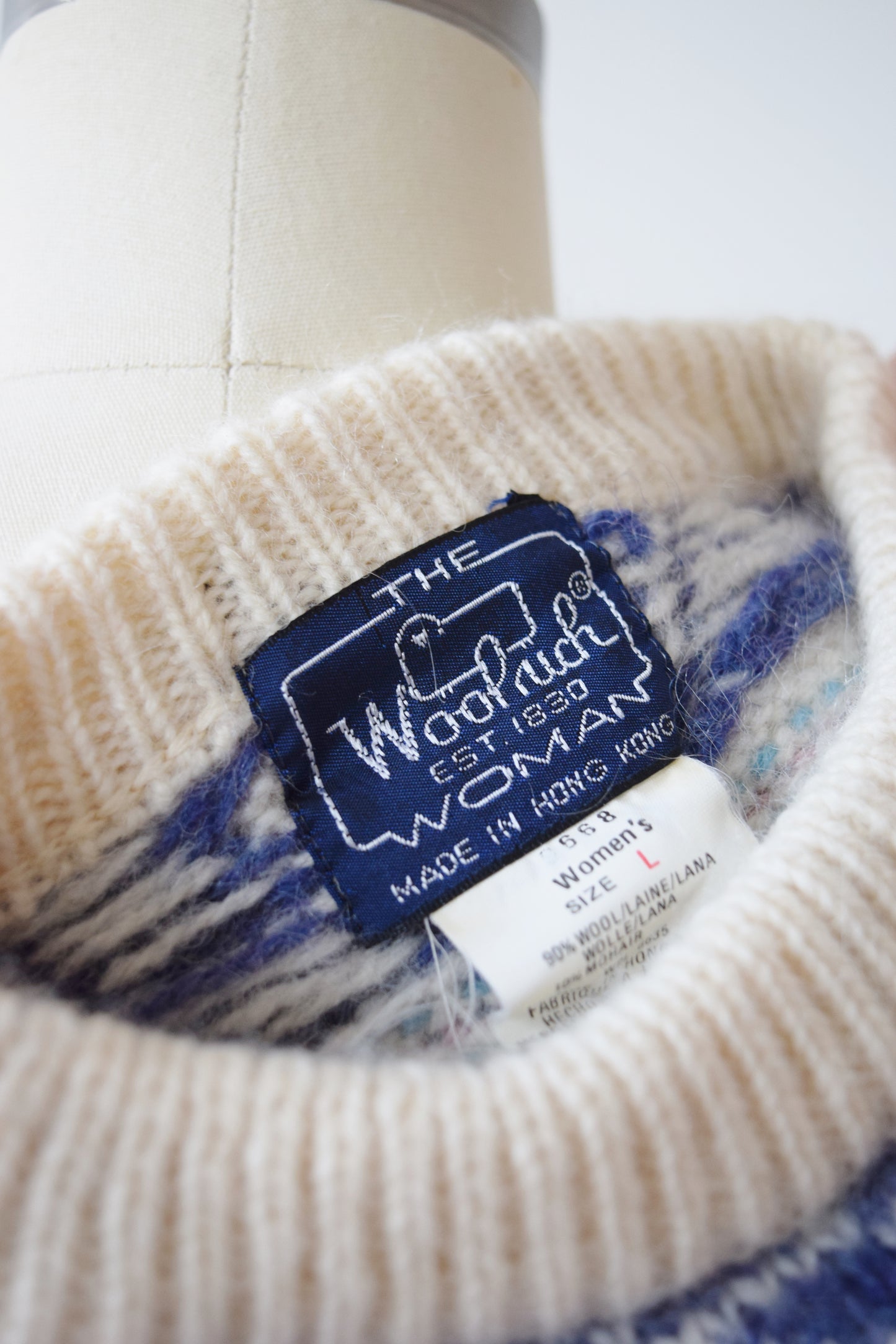 1980s Fairisle Style Sweater by Woolrich