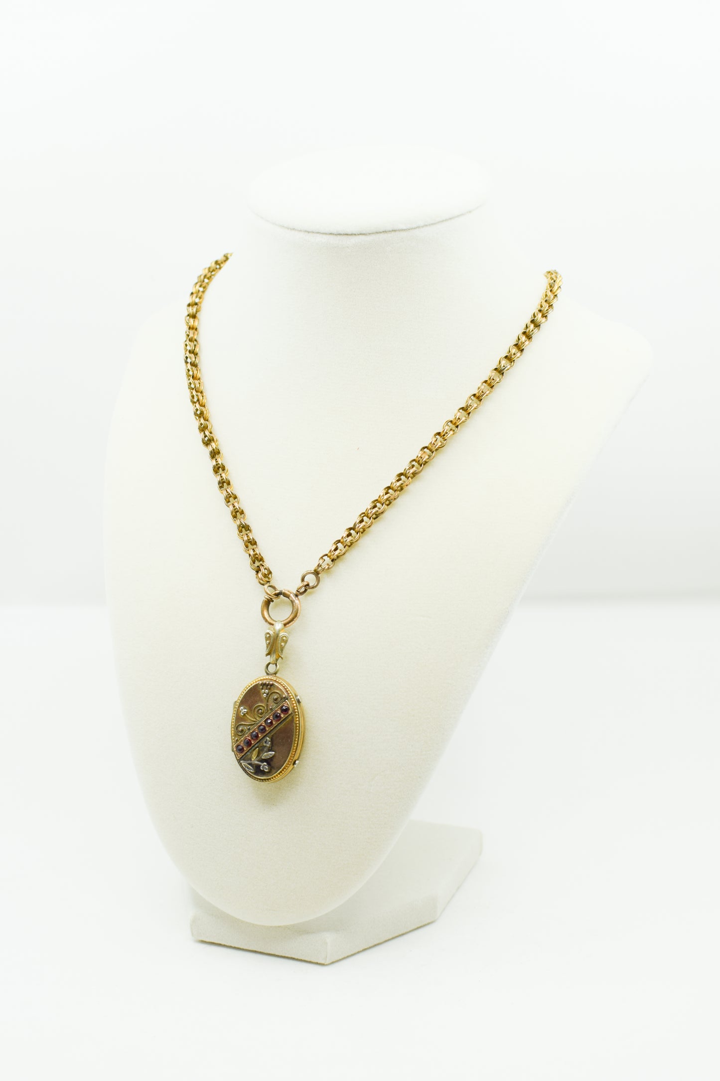 Antique Victorian Locket on Chain