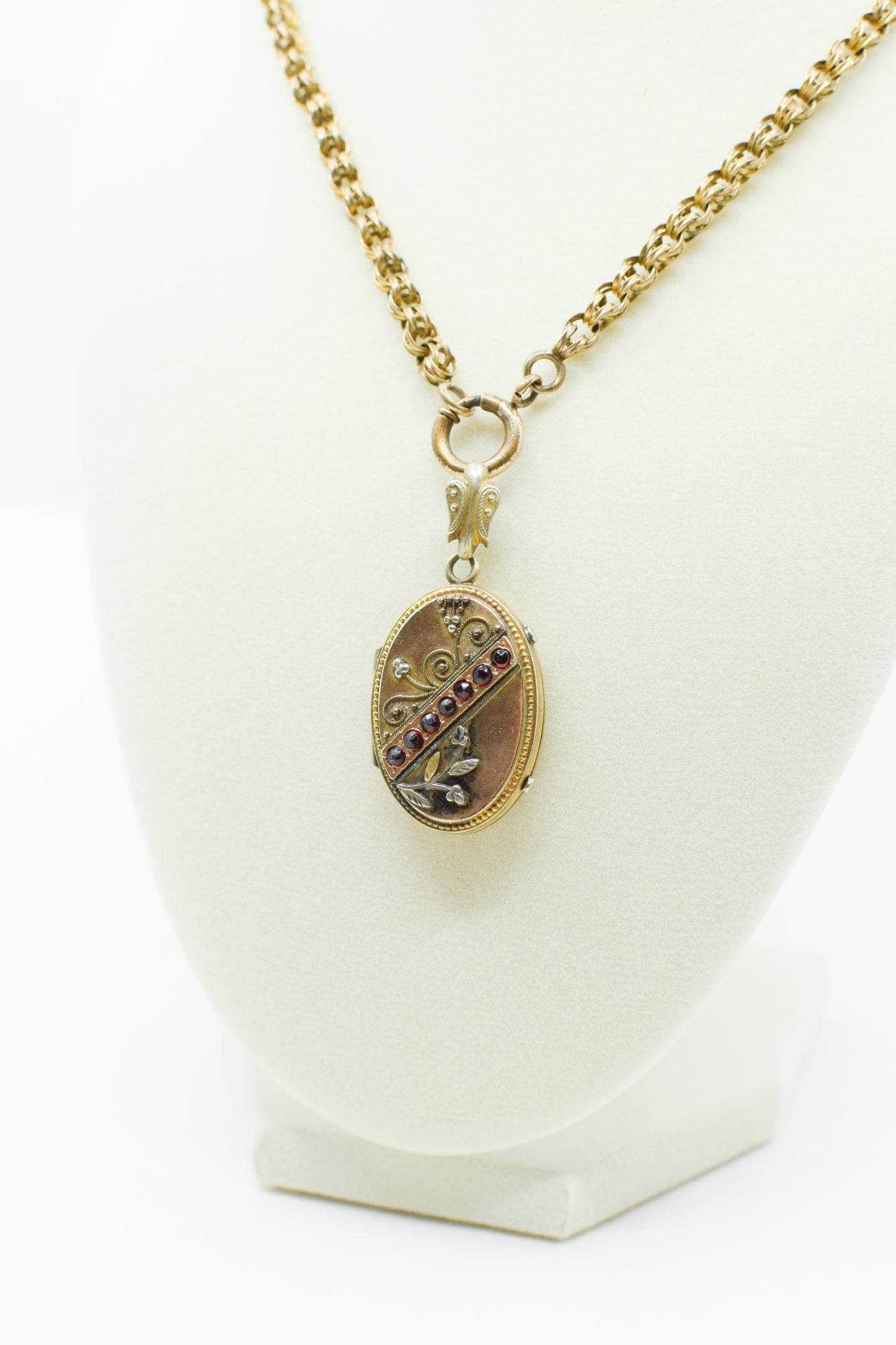 Antique Victorian Locket on Chain