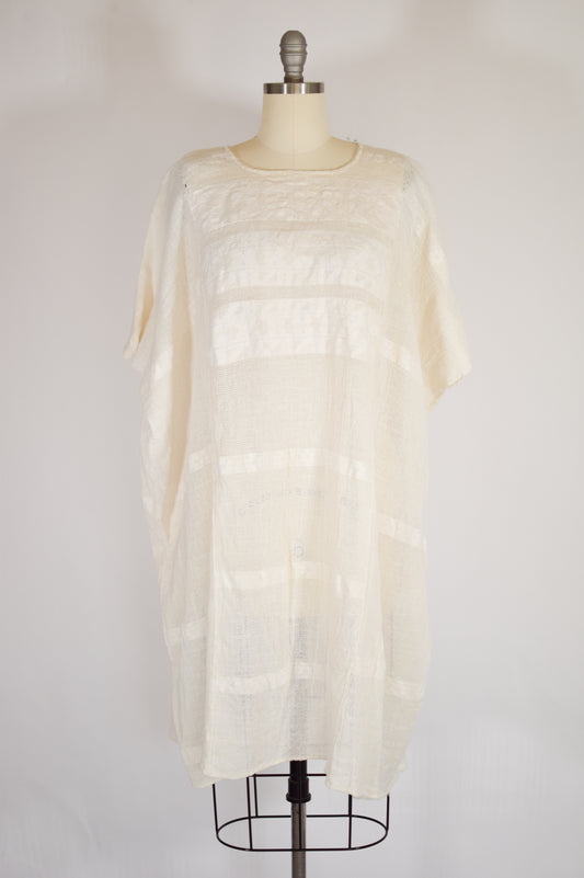 Mexican Woven Textile Tunic Dress | S/M/L