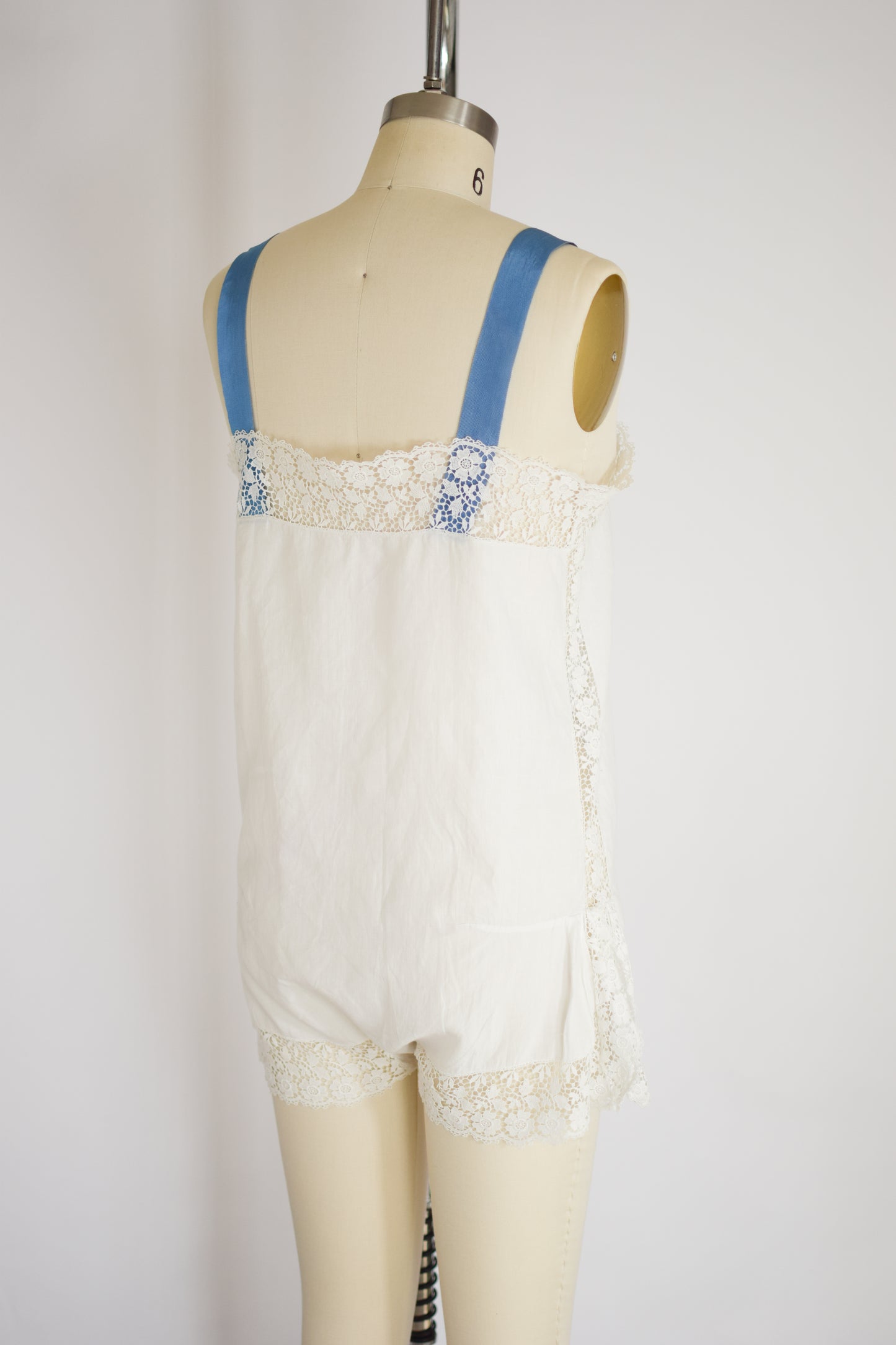 Antique 1920s/30s Cotton Step-In | XS/S