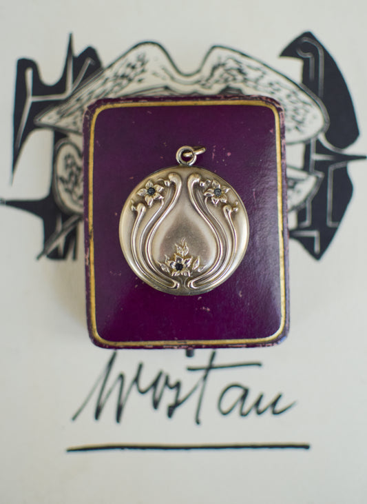 Antique Gold Filled Art Nouveau Locket