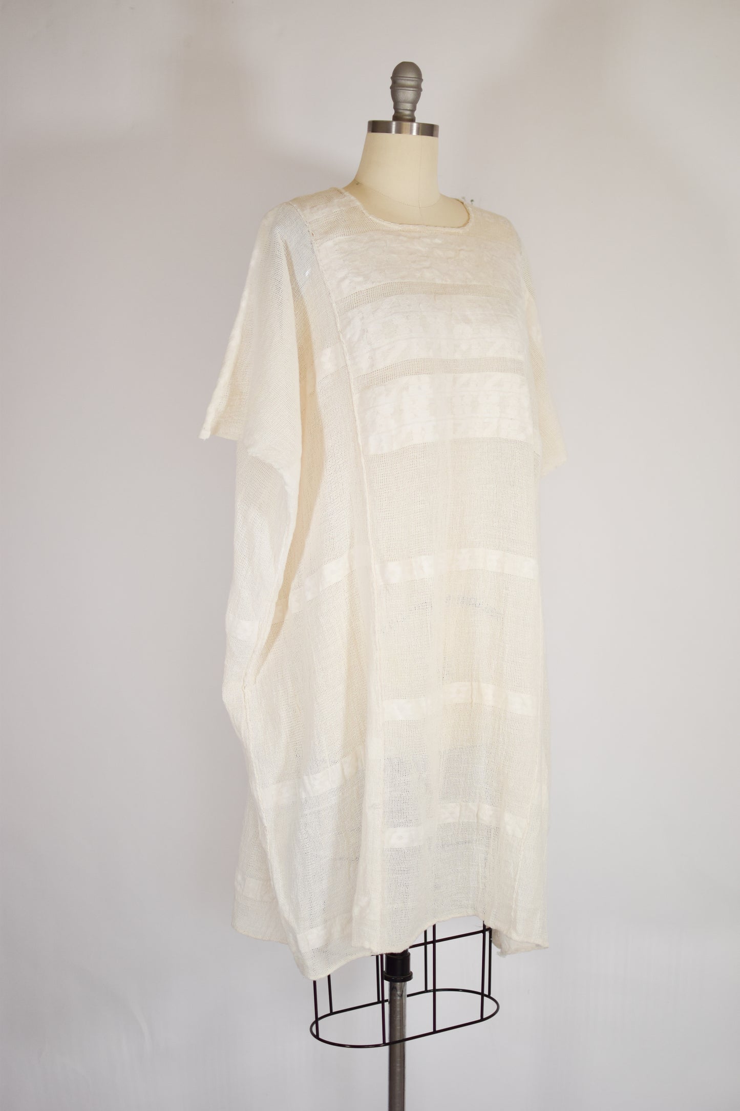 Mexican Woven Textile Tunic Dress | S/M/L