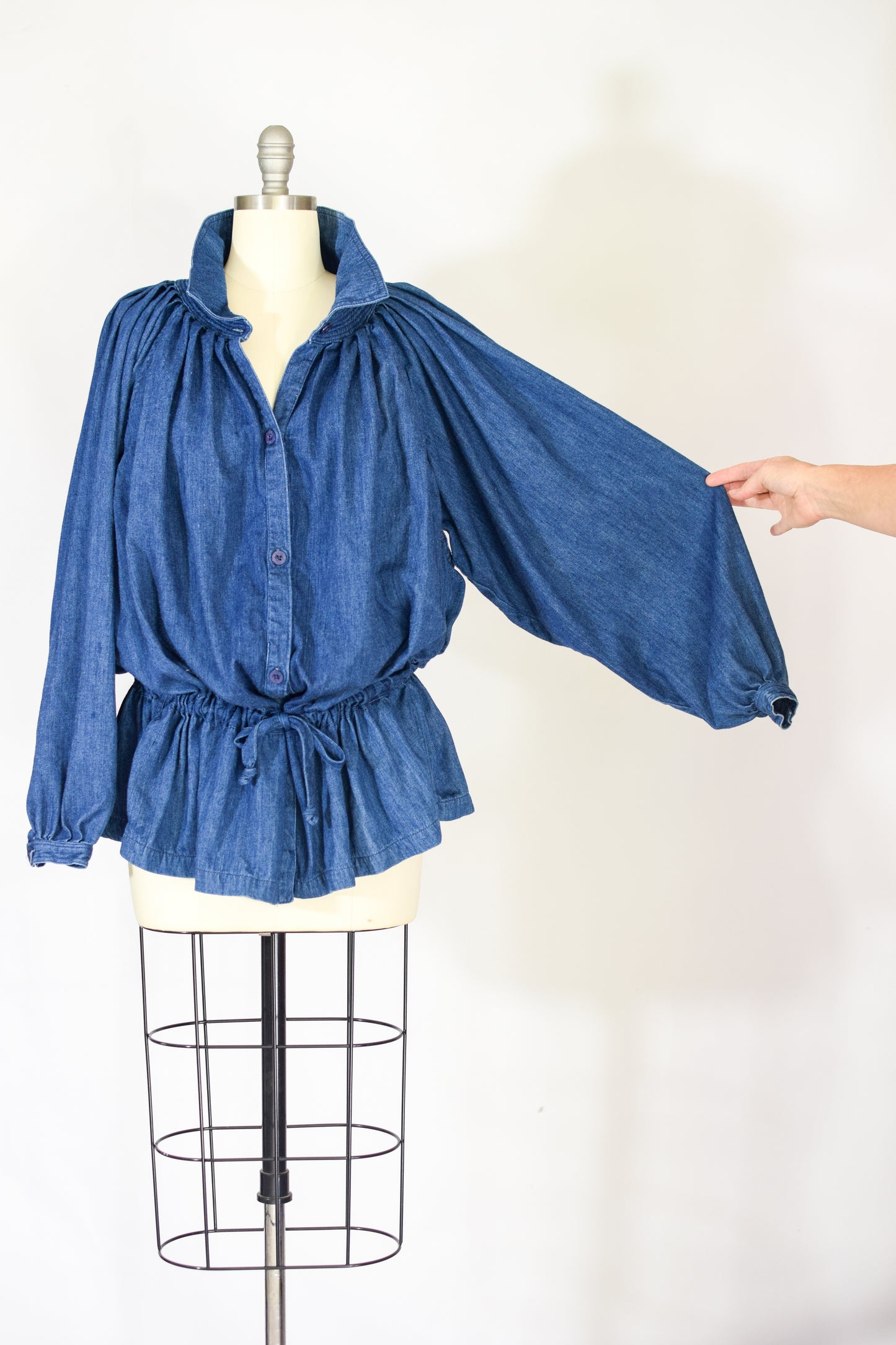 Vintage BIS by Gene Ewing Denim Top | S-M