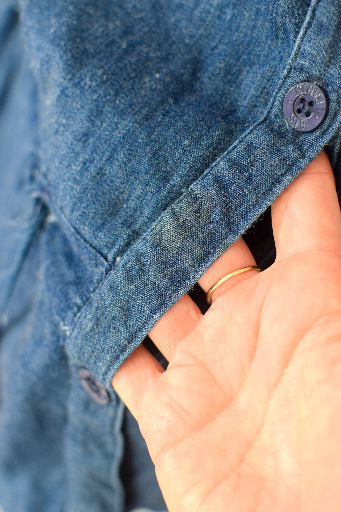 Vintage BIS by Gene Ewing Denim Top | S-M