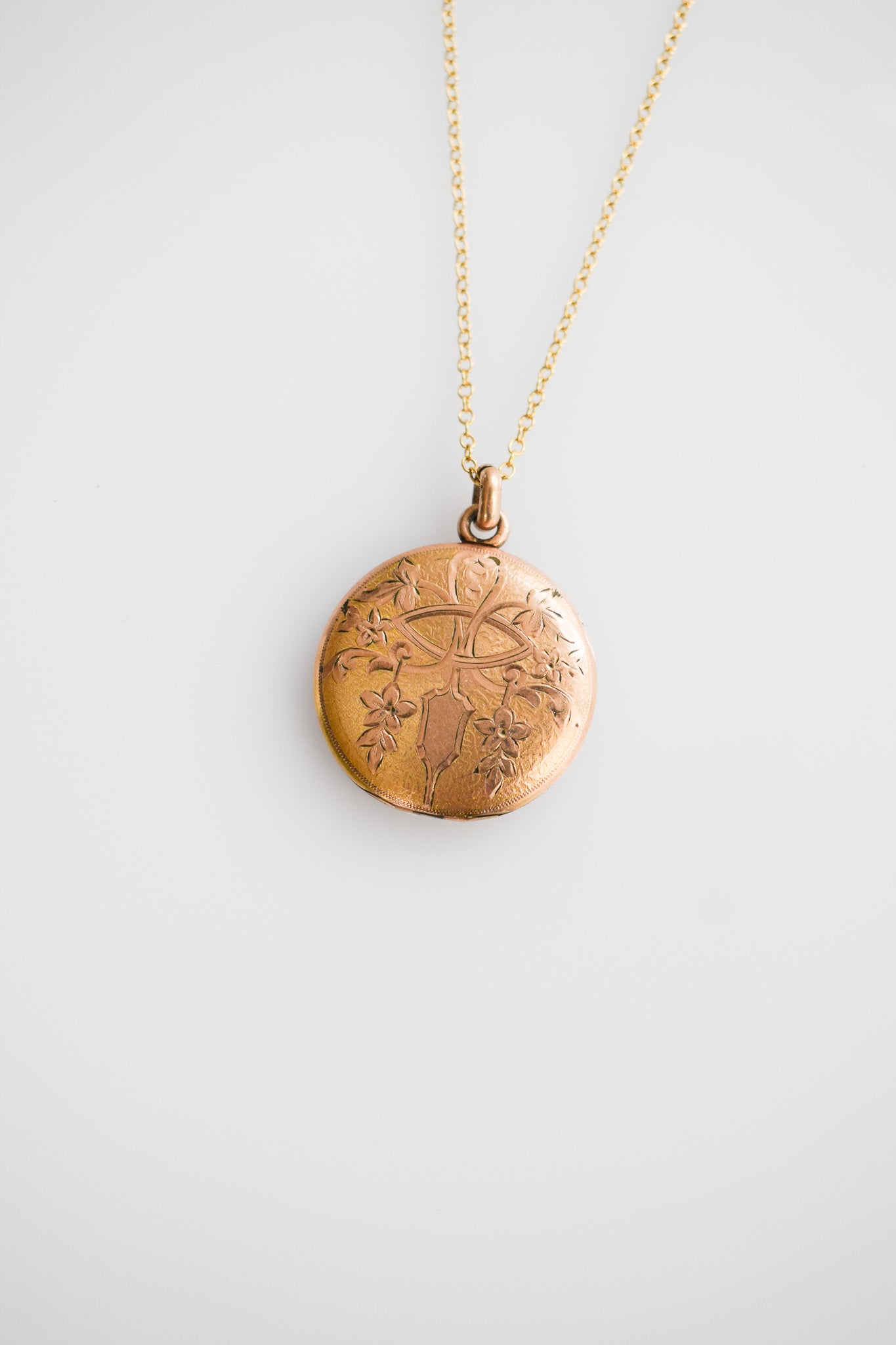 Antique Gold-Fill Photo Locket