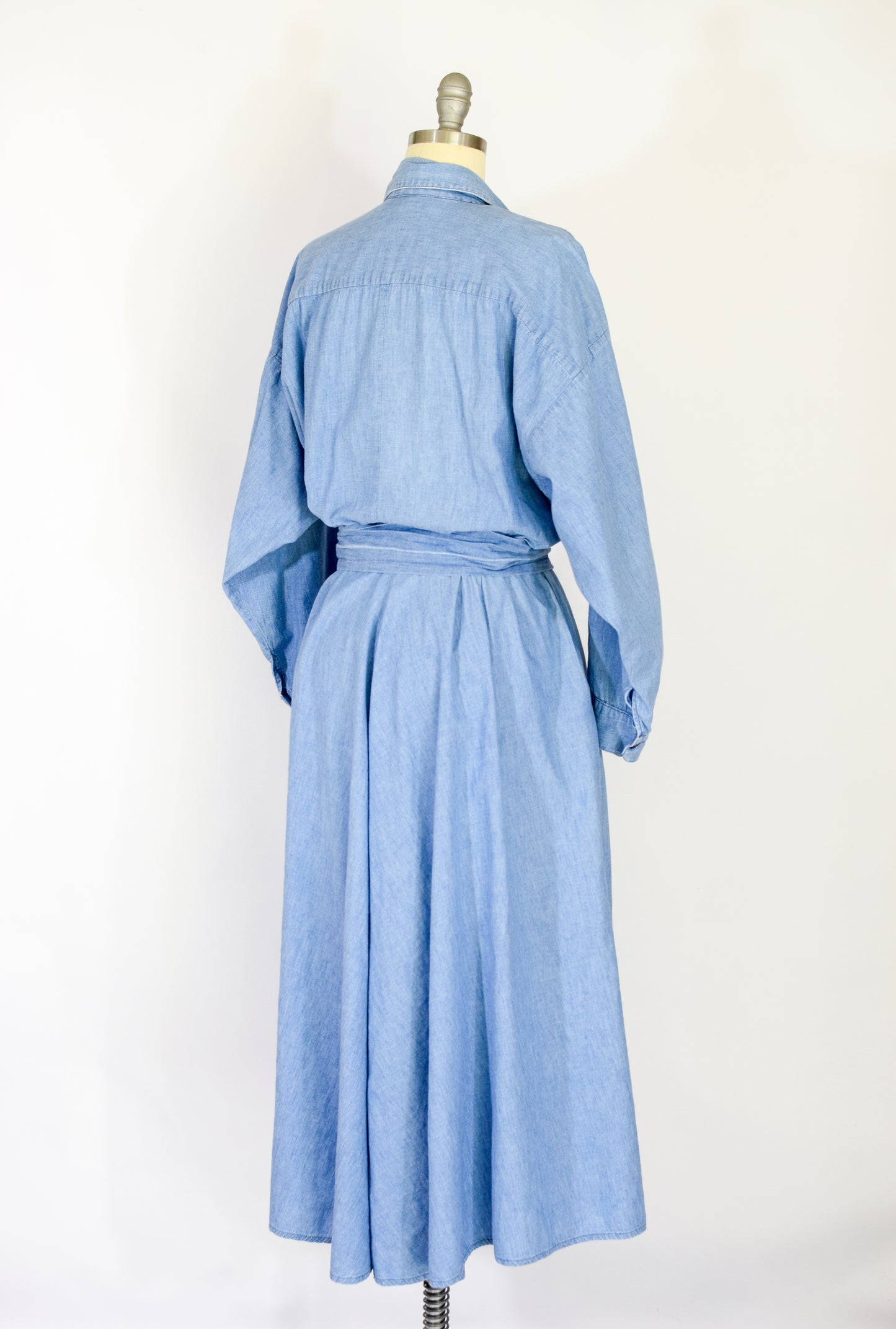 Vintage Norma Kamali Denim Dress | M