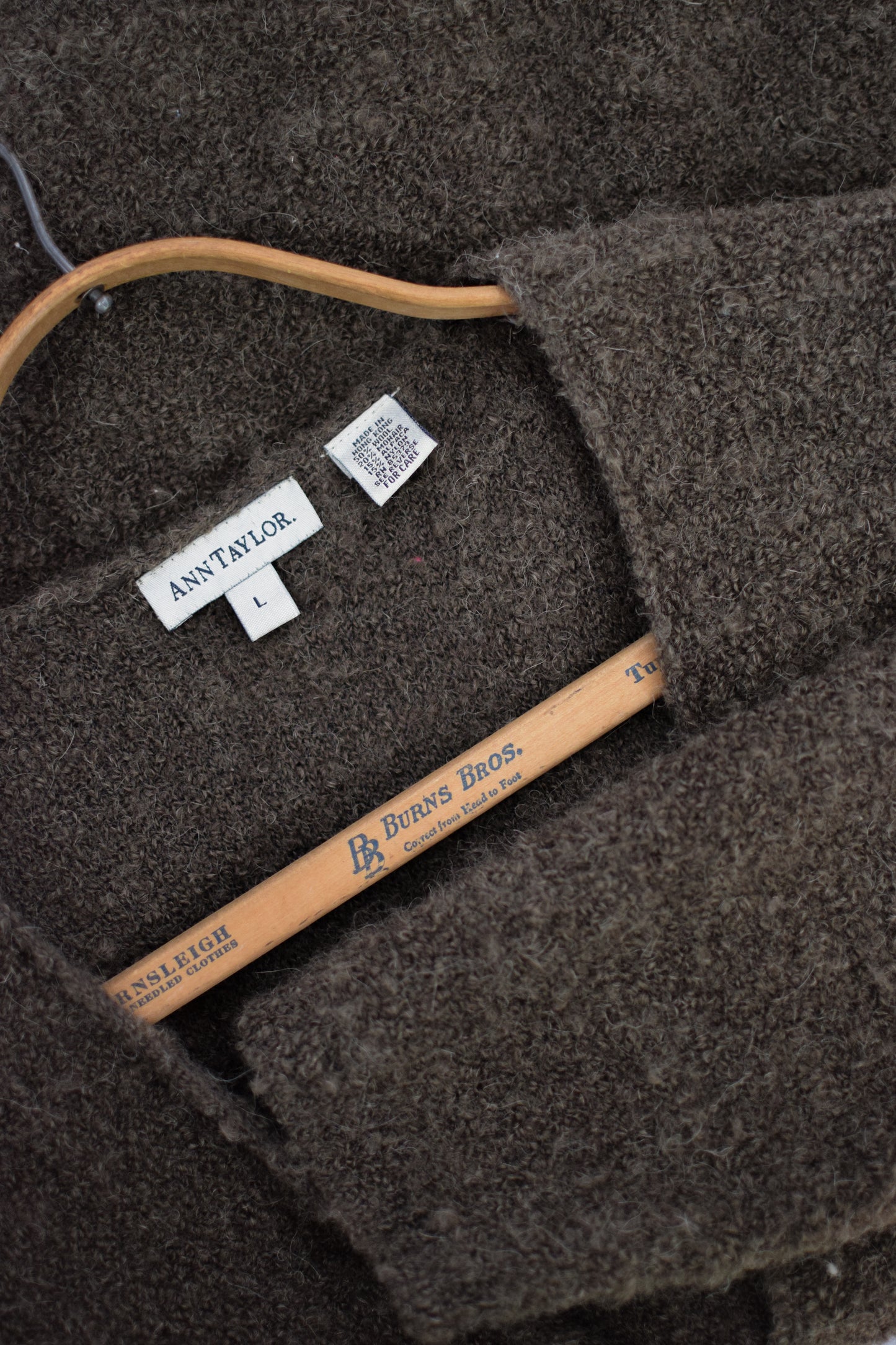 Vintage Mohair/Wool Boucle Carigan  | Ann Taylor | S/M