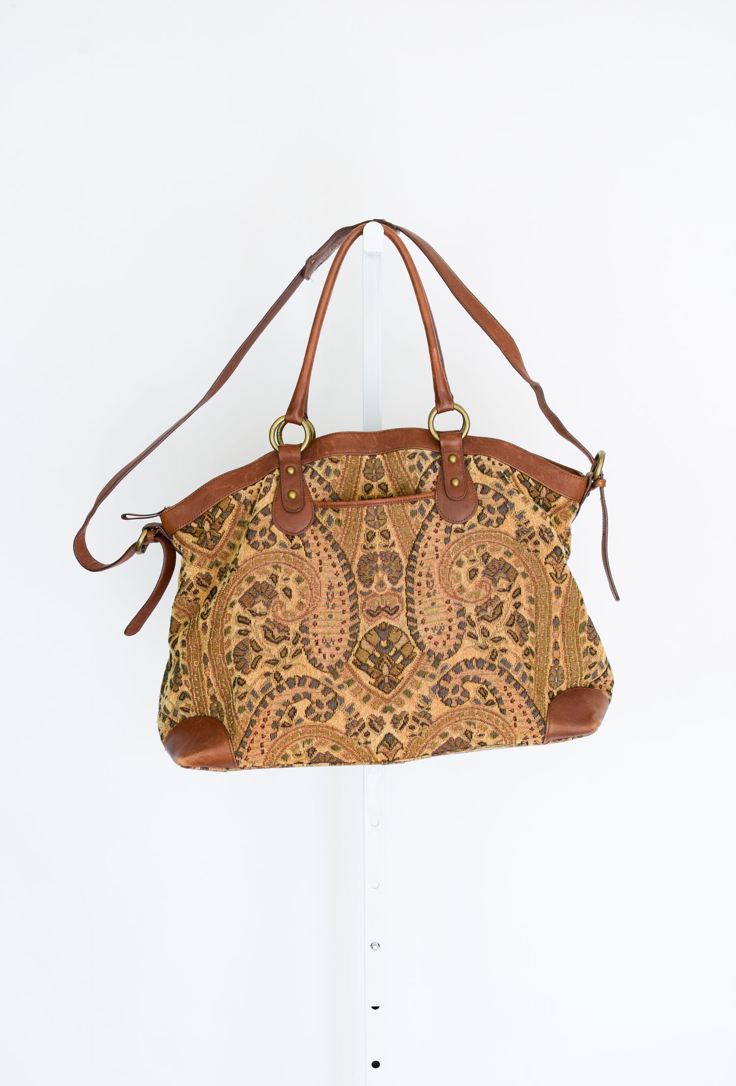 Vintage Weekender Carpet Bag