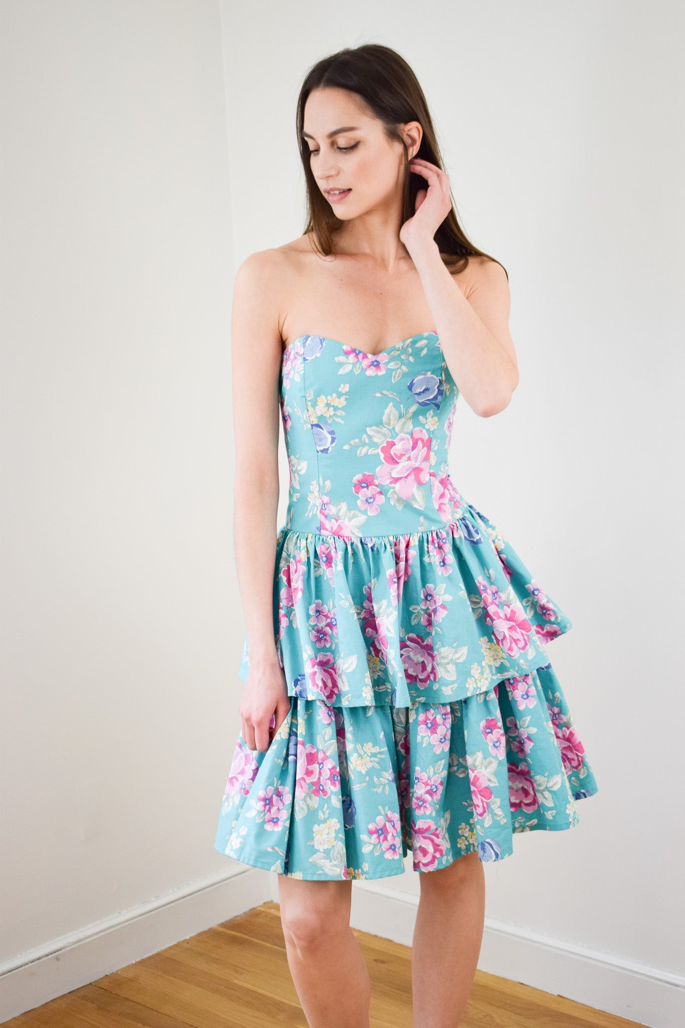 Laura Ashley Party Dress M – fieldwork - Main Image