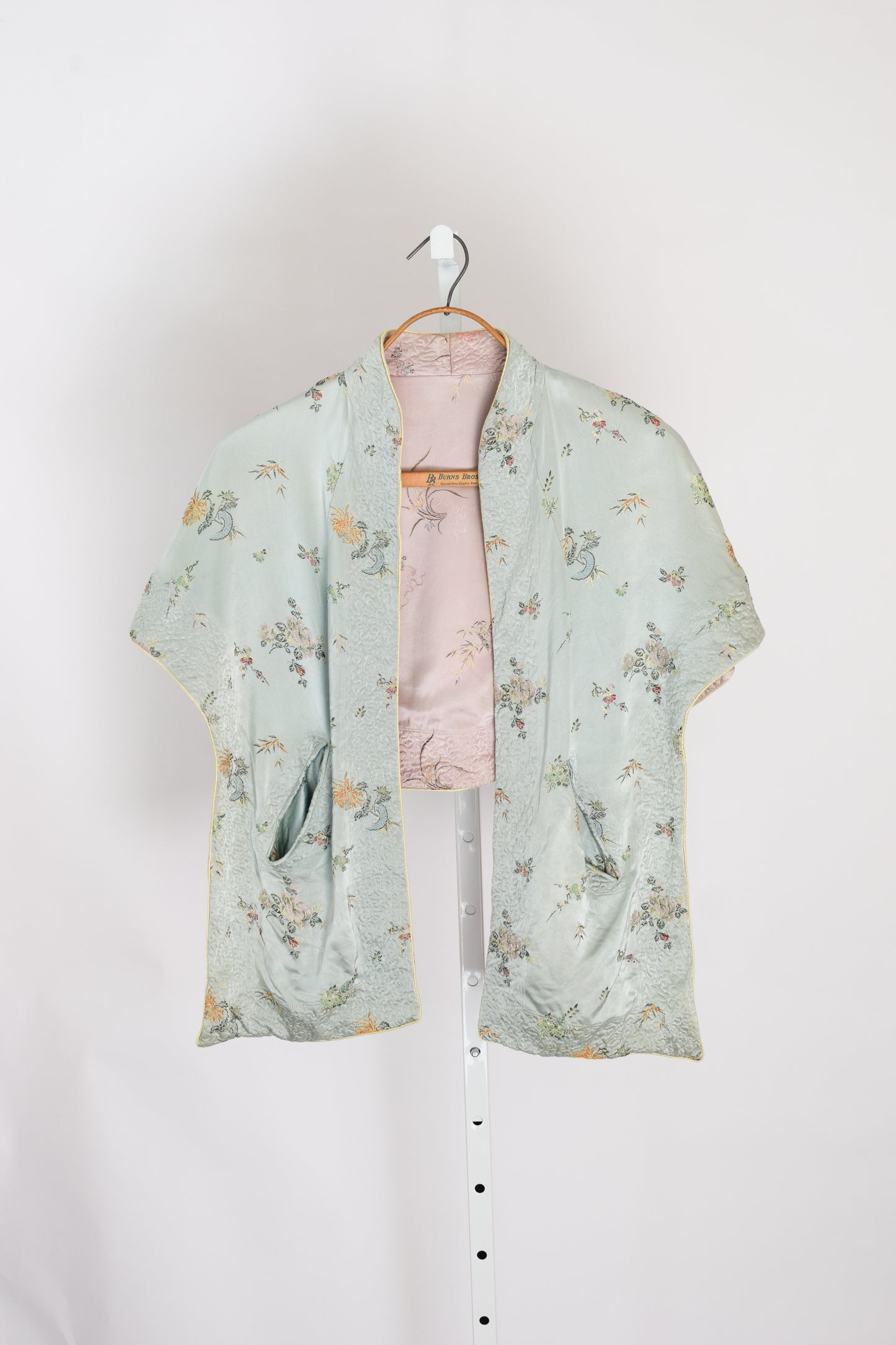 1950s Reversilbe Silk Capelet | Wrap