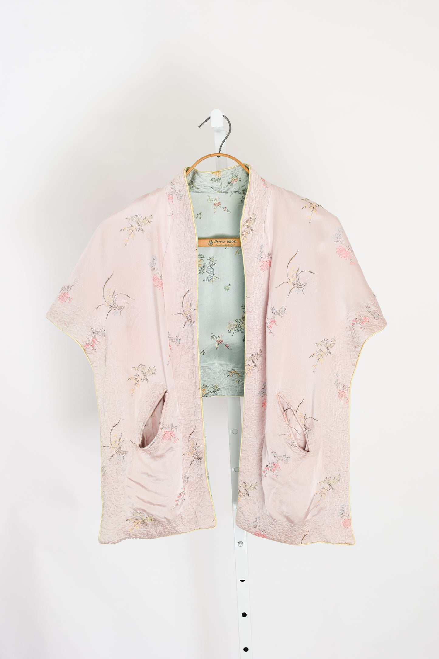 1950s Reversilbe Silk Capelet | Wrap