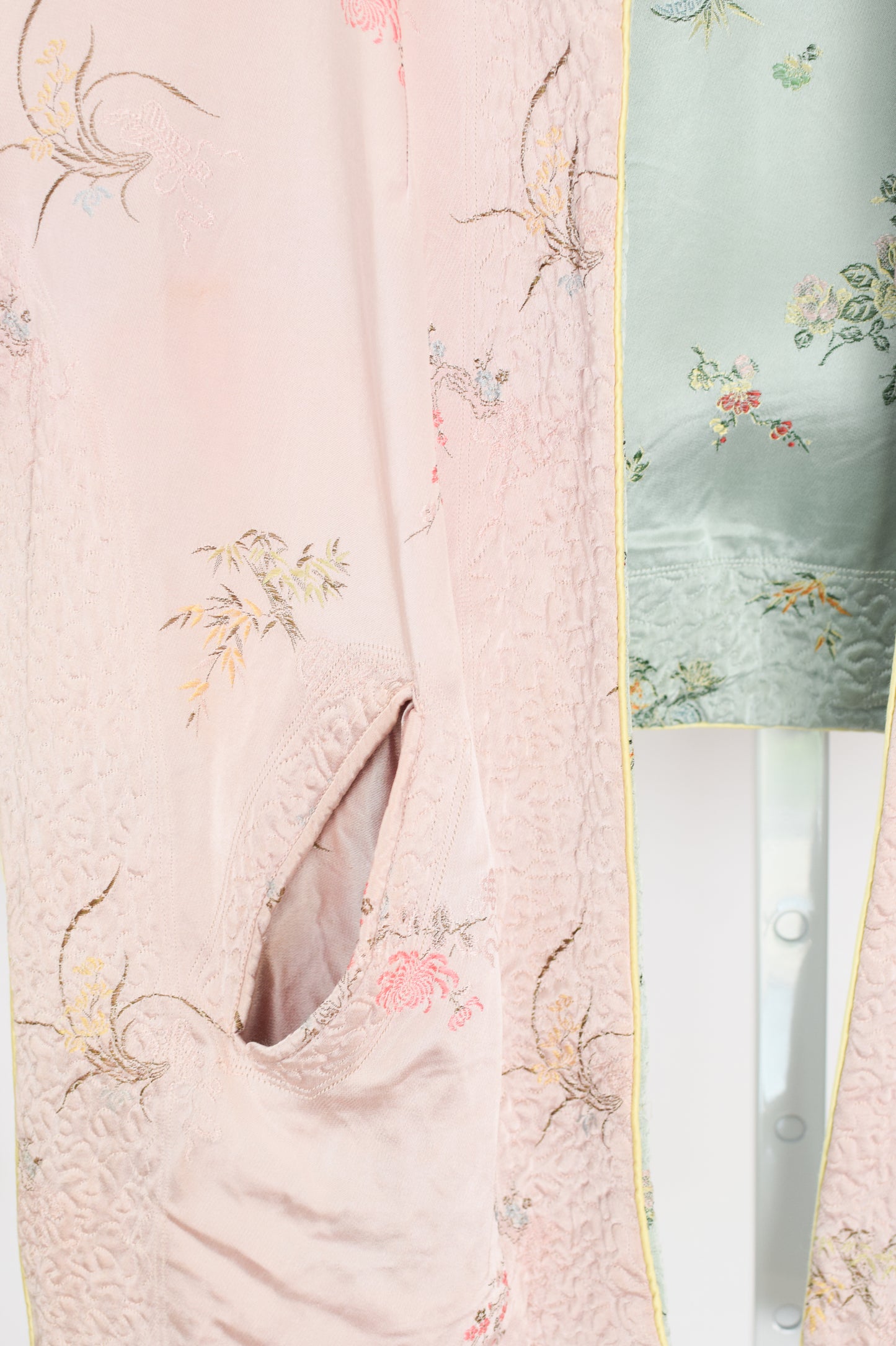 1950s Reversilbe Silk Capelet | Wrap