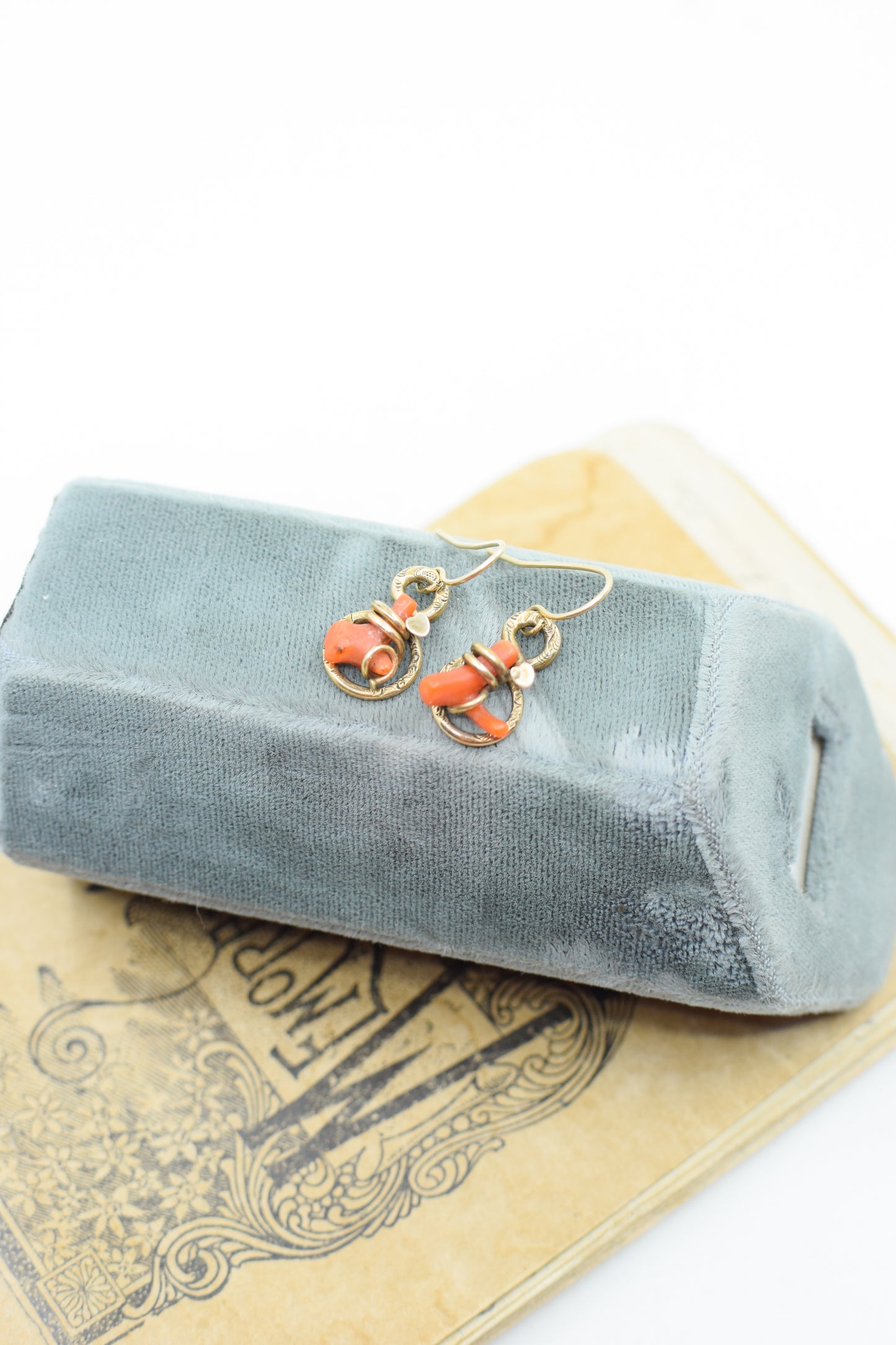 Antique Victorian Loveknot Earrings