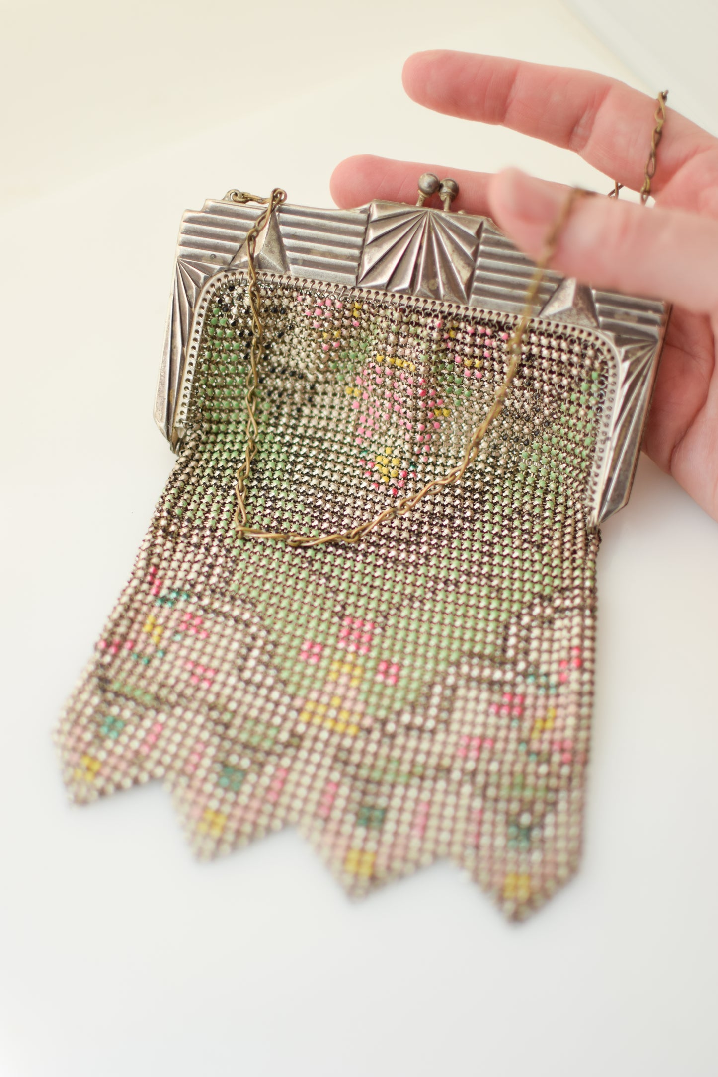 Antique Art Deco Whiting & Davis Mesh Purse