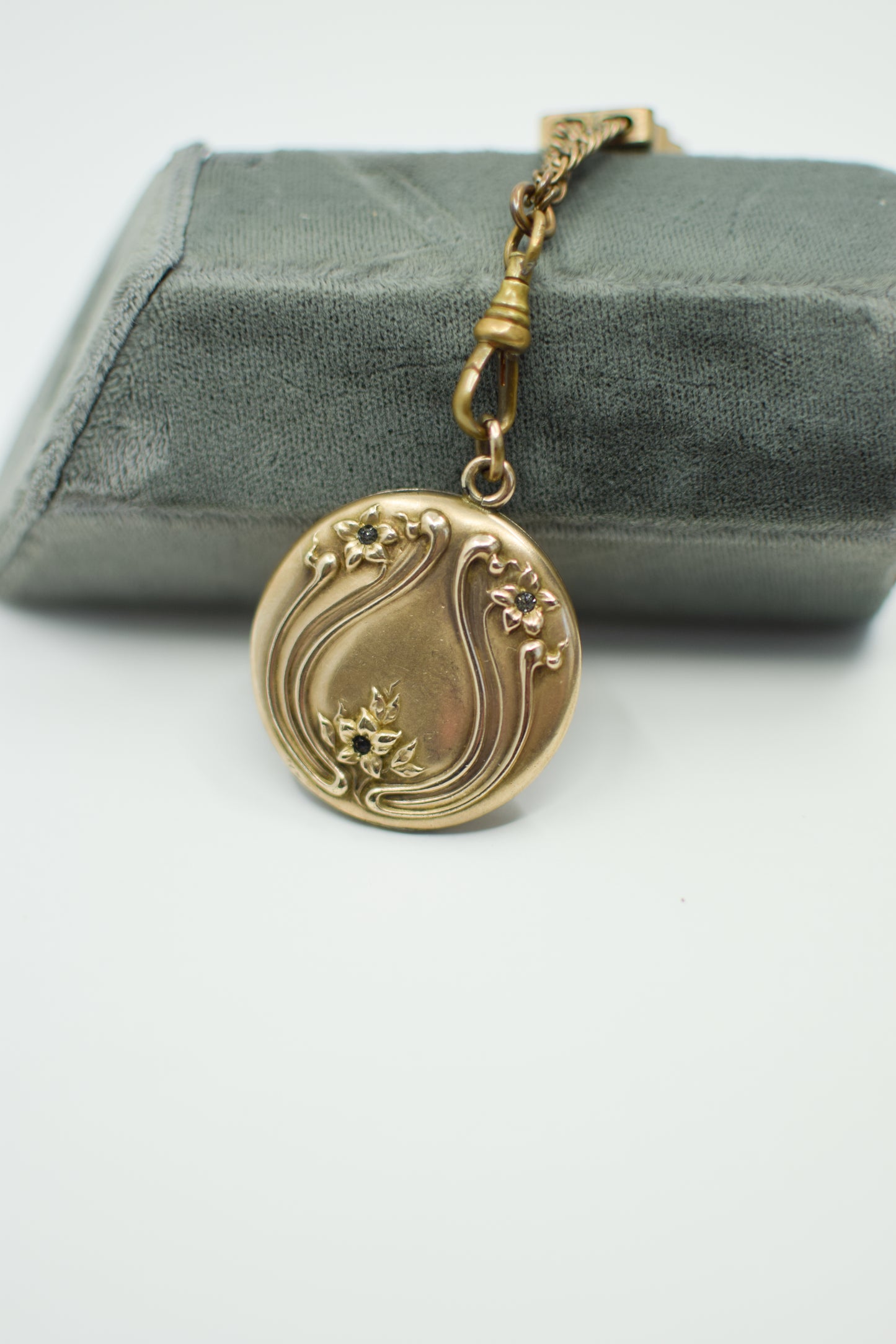 Antique Gold Filled Art Nouveau Locket