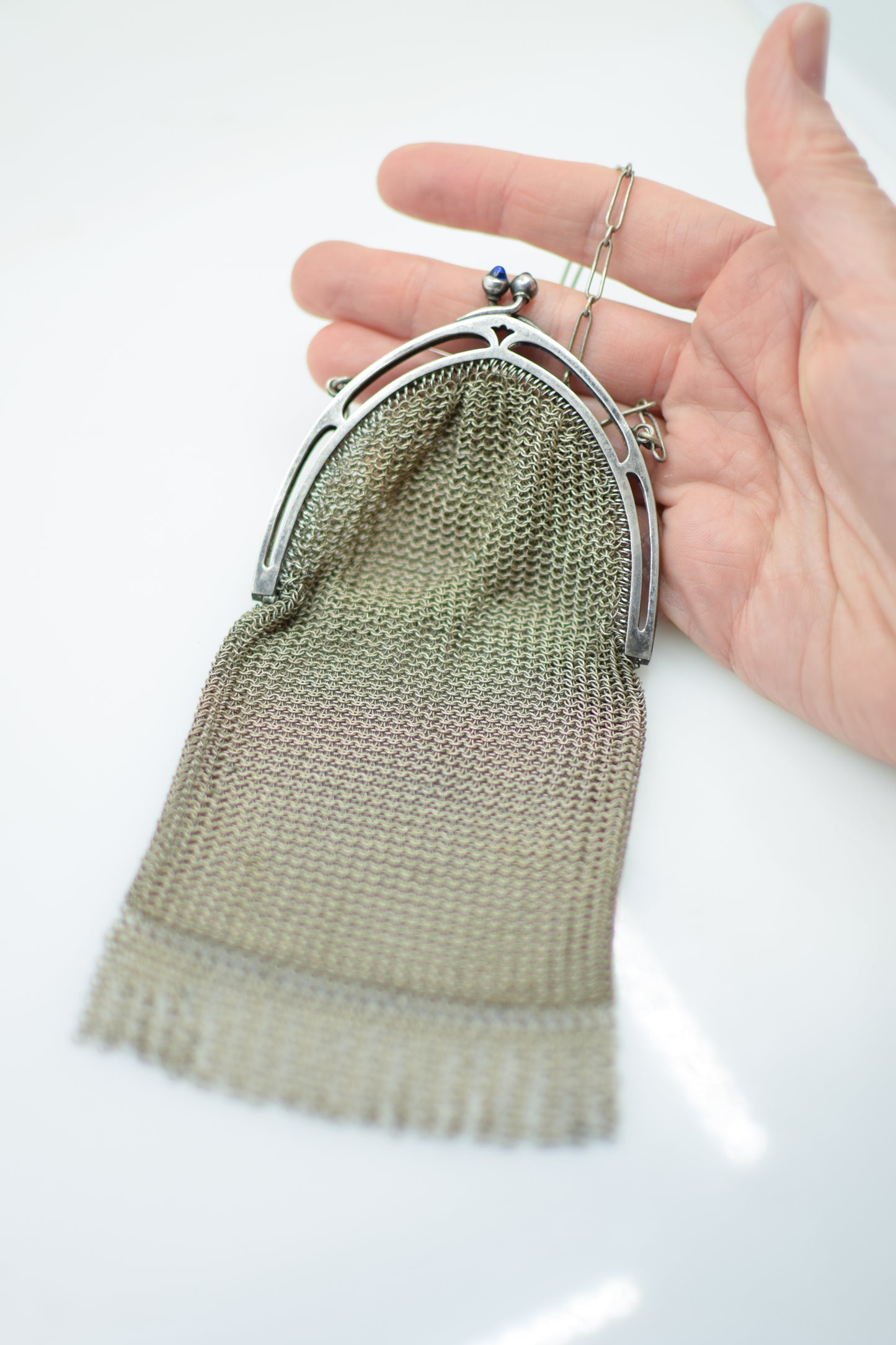 Petite Antique Whiting & Davis Mesh Purse