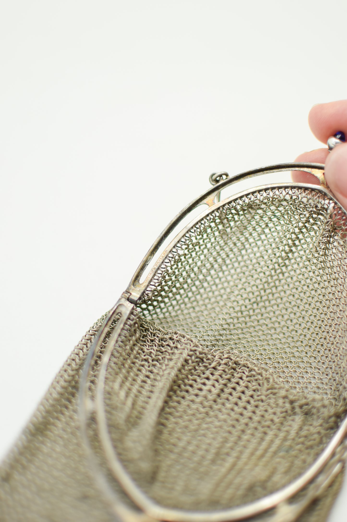 Petite Antique Whiting & Davis Mesh Purse