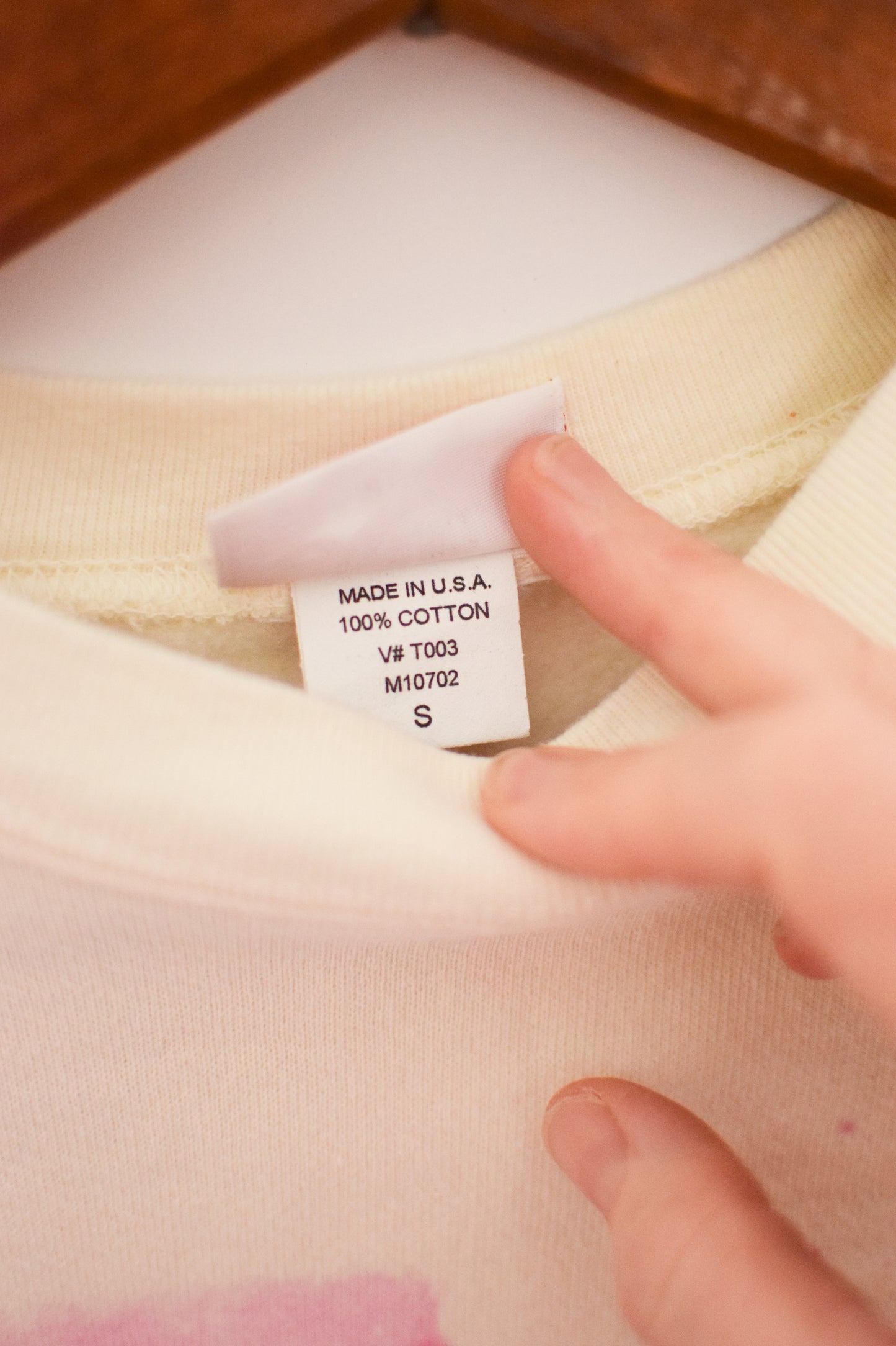 "Rulers Make Bad Lovers" Hand Printed Vintage Sweatshirt | ACLU Fundraiser