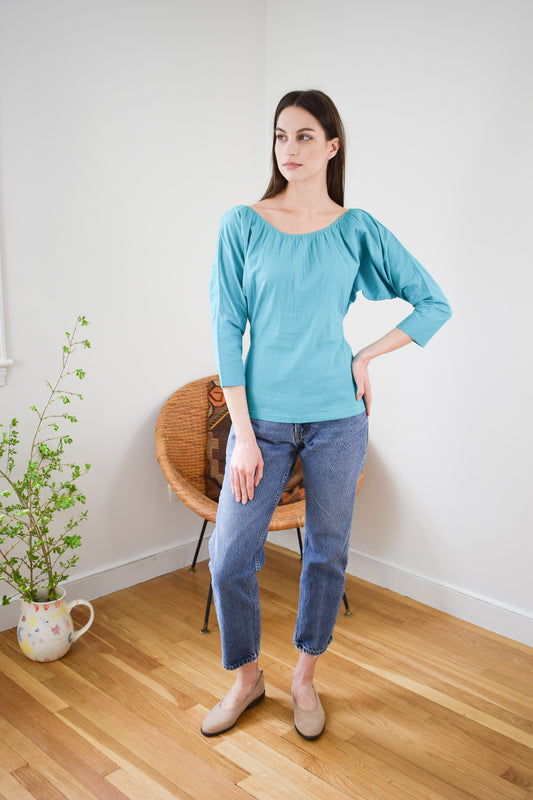 Norma Kamali Cotton Blouse | XXS/XS