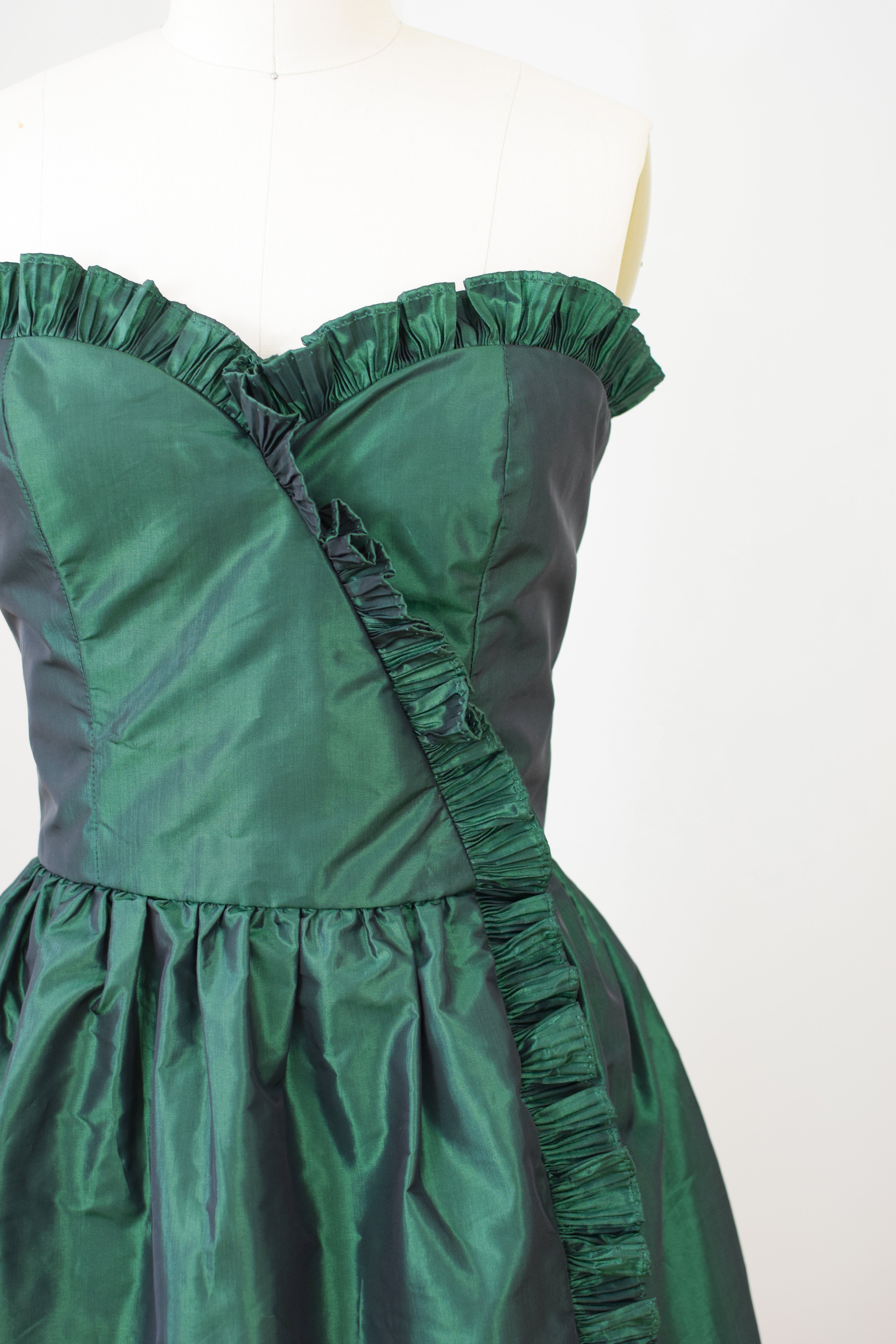 Green Taffeta Cocktail Dresses