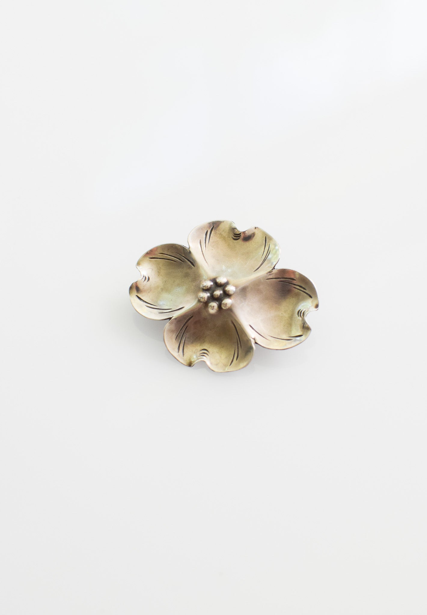 Vintage Stuart Nye Sterling Silver Dogwood Brooch – fieldwork