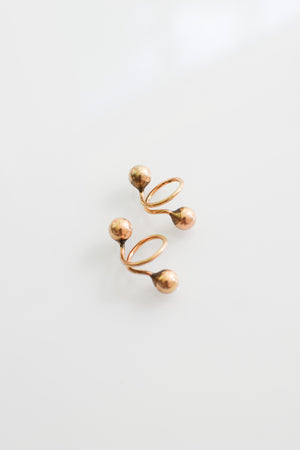 Vintage Gold-Filled Twist Cuff Links