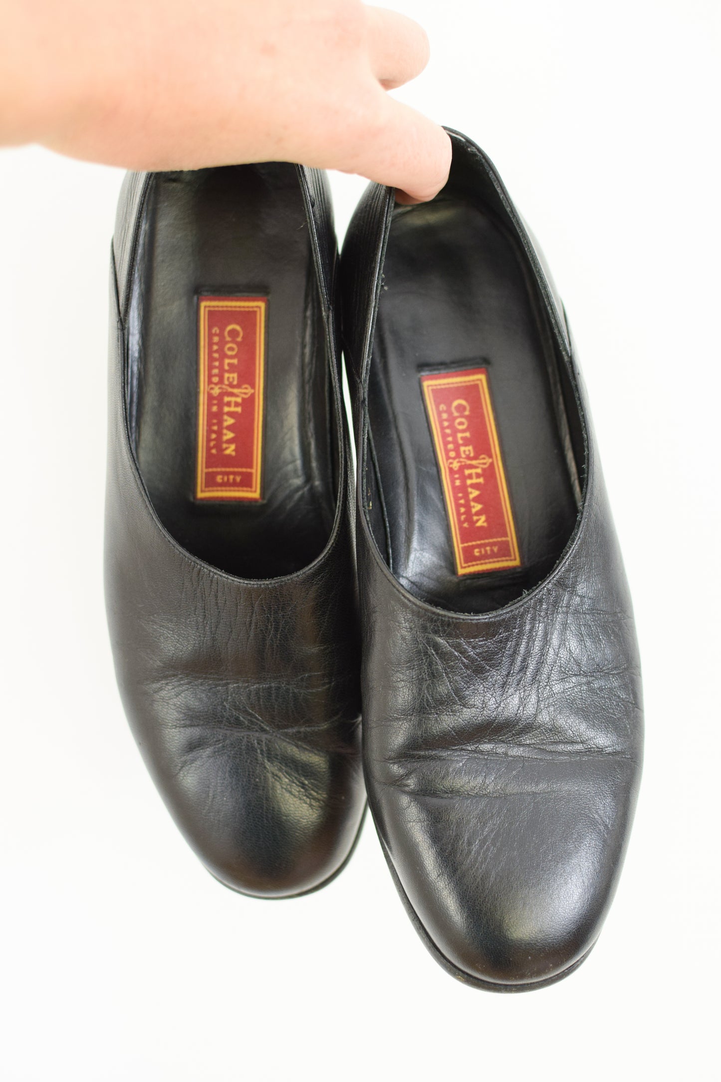 Vintage Cole Haan Italian Leather Slip Ons | US 8
