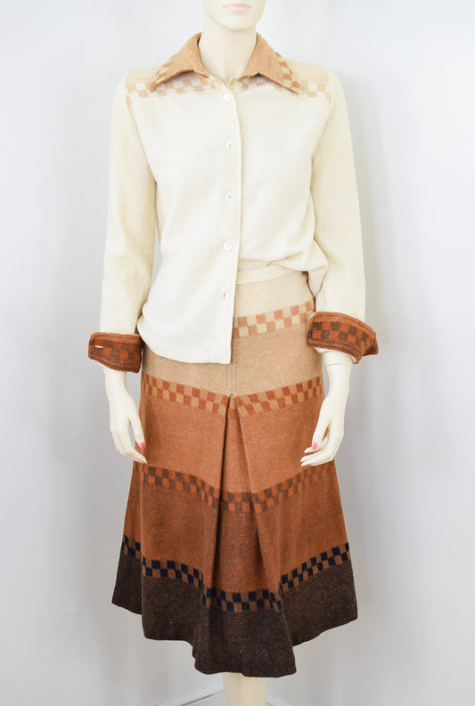 1970s Nina Ricci Knit Set | S