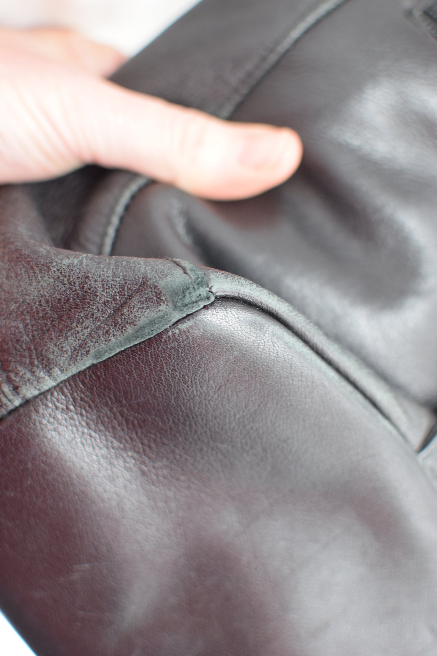 Vintage Convertible Leather Backpack Bag | Sling Bag