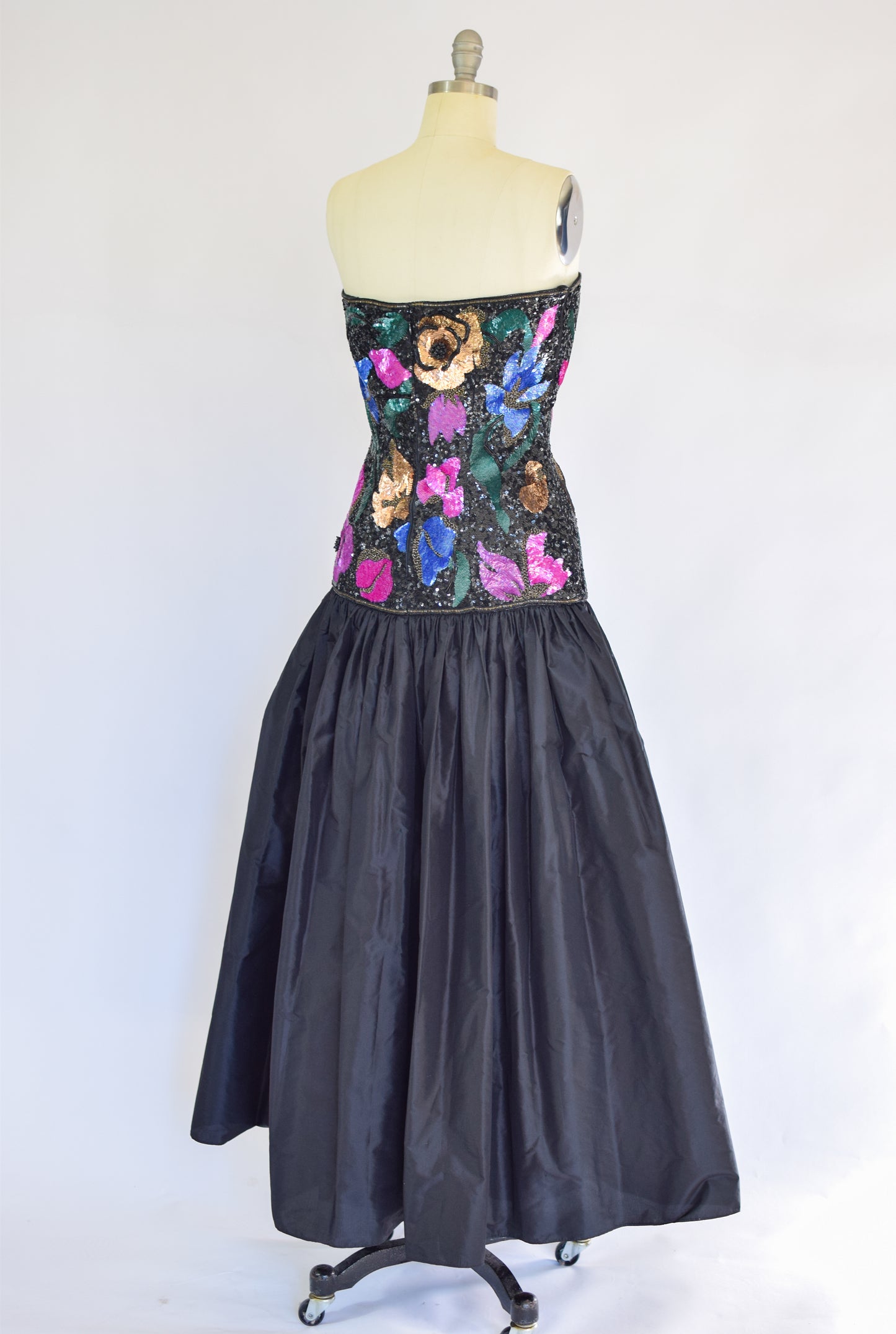 Vintage Richilene Evening Gown | M