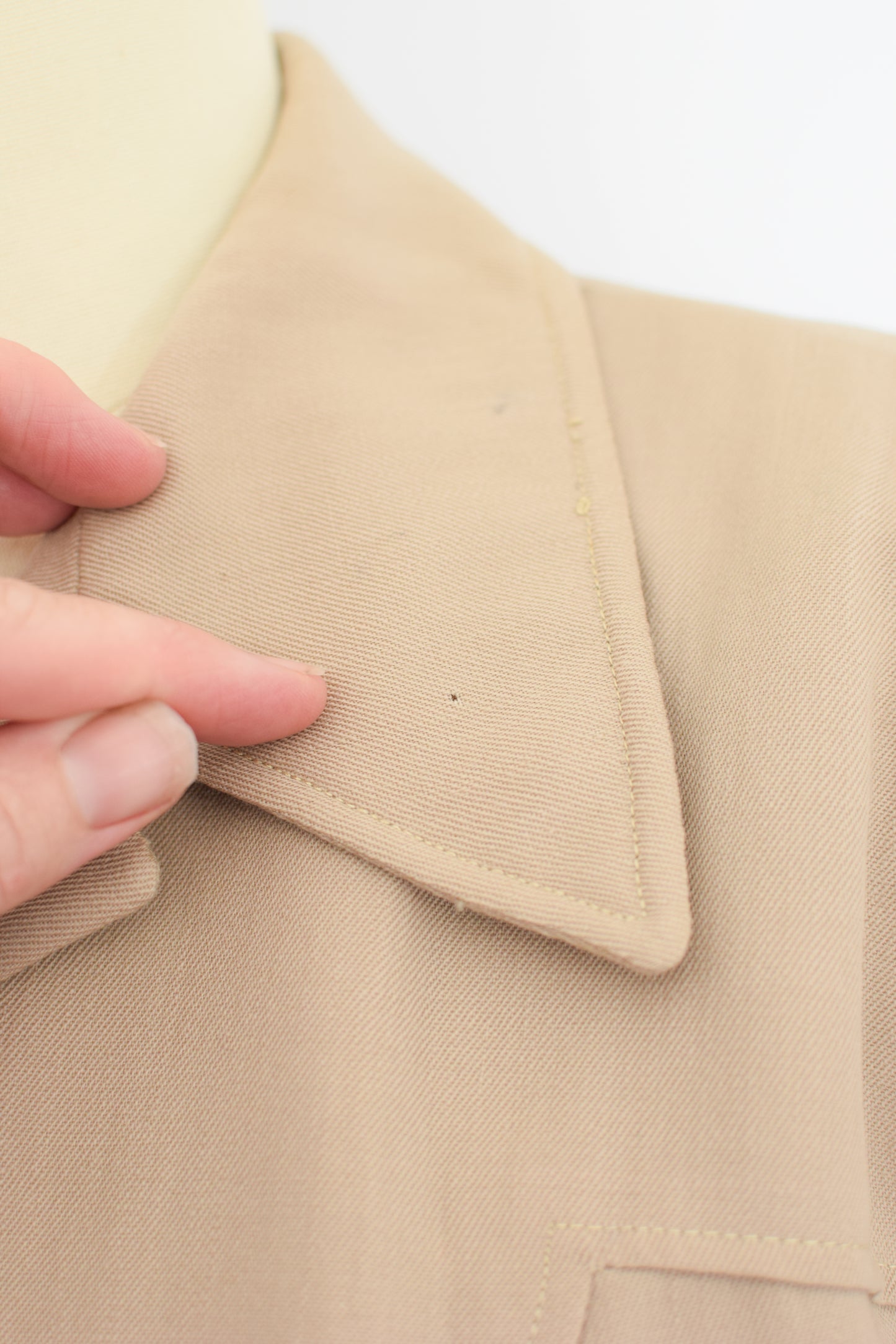 1940s Wool Gabardine Jacket | M-L