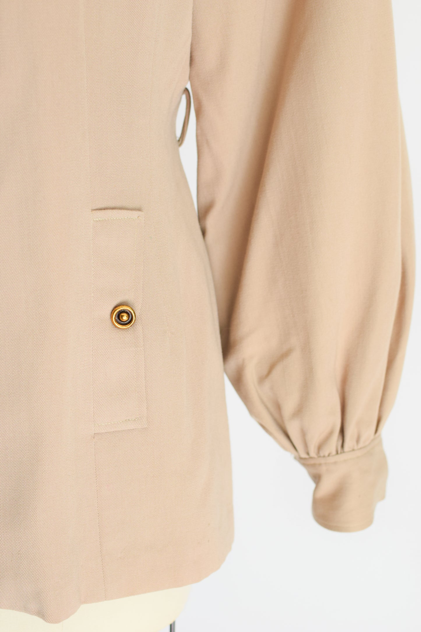 1940s Wool Gabardine Jacket | M-L