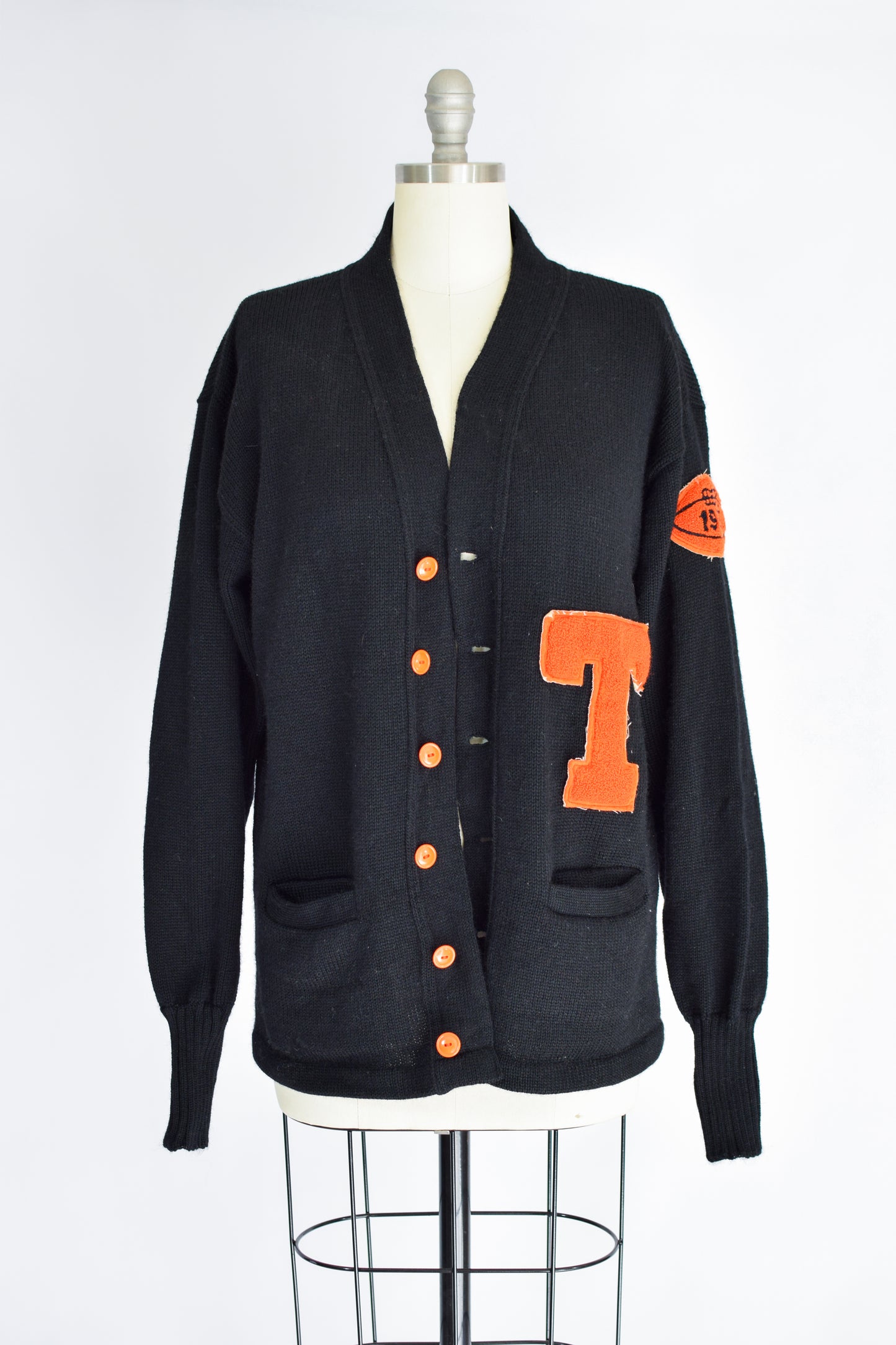 Vintage 1955 Varsity Letterman Cardigan | M/L