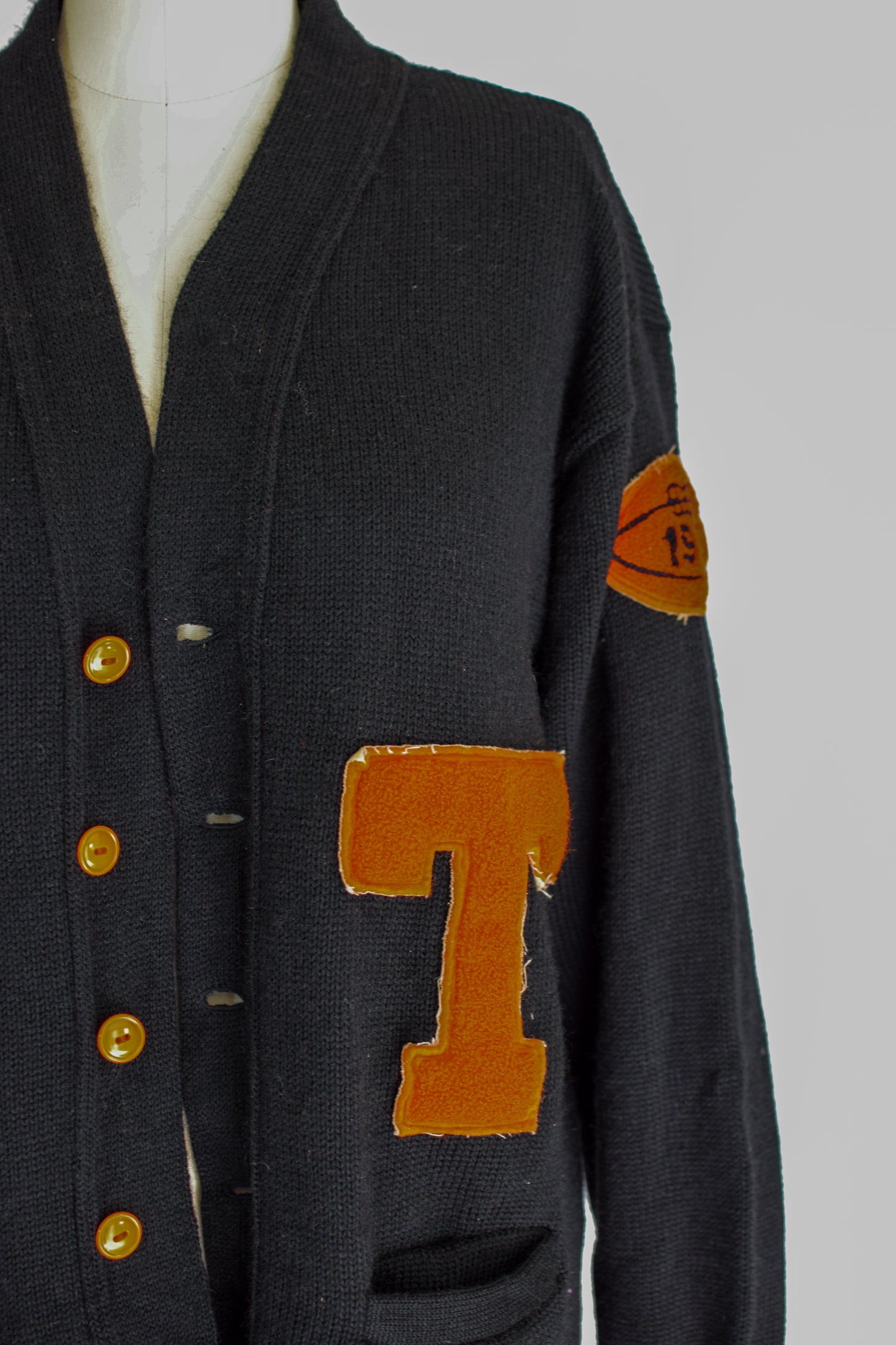 Vintage 1955 Varsity Letterman Cardigan | M/L