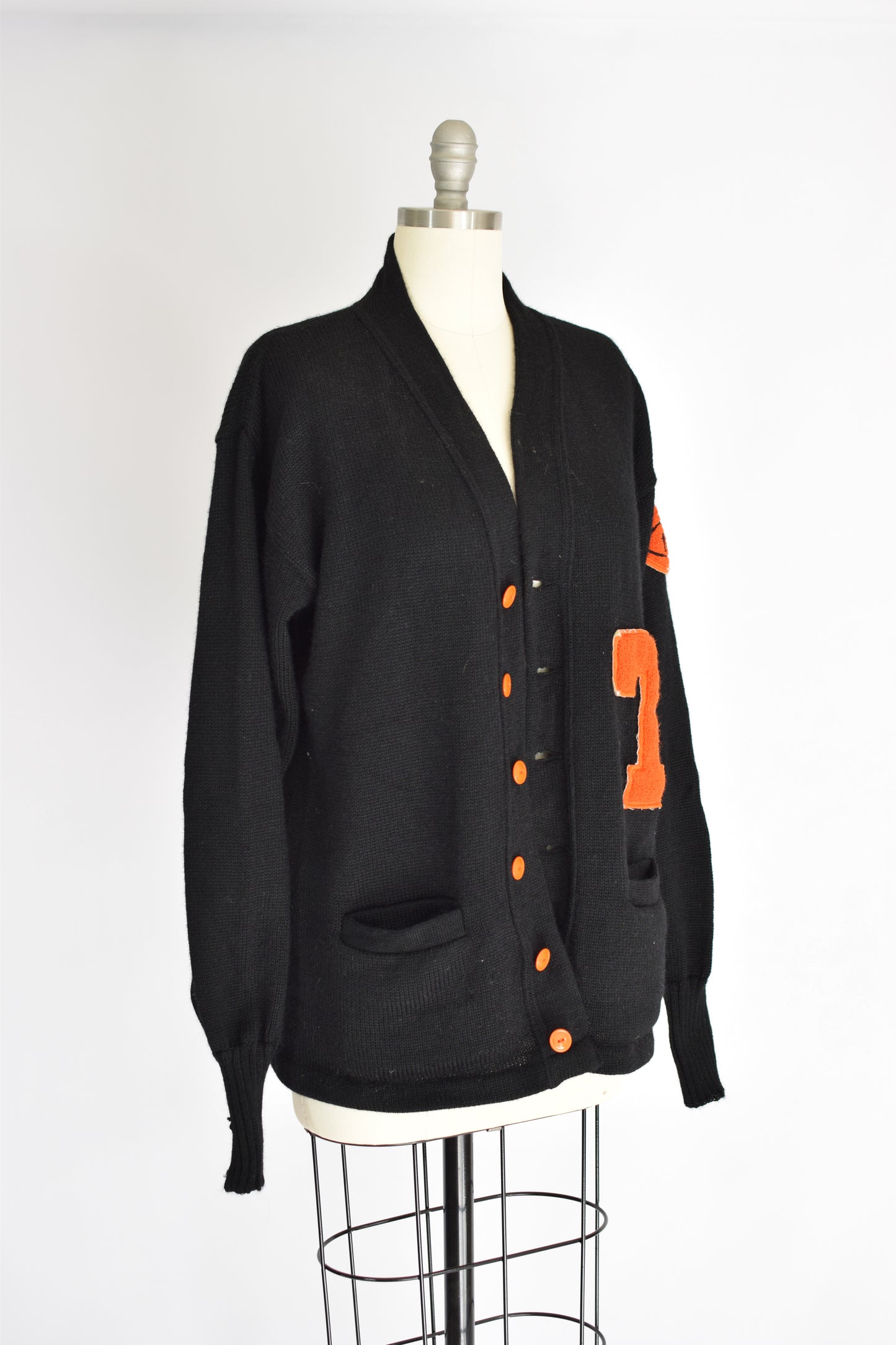 Vintage 1955 Varsity Letterman Cardigan | M/L