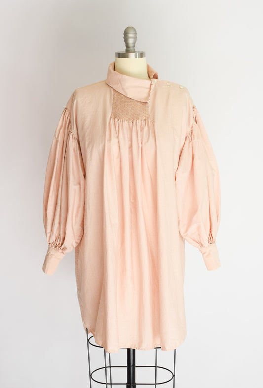 1980s Perry Ellis Balloon Sleeve Tunic Top/Dress |  P M