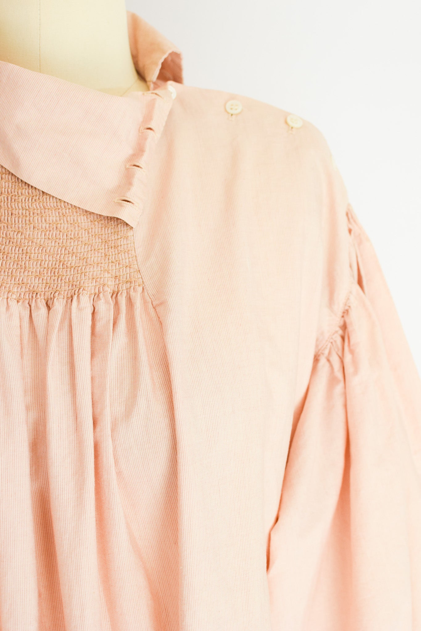 1980s Perry Ellis Balloon Sleeve Tunic Top/Dress |  P M