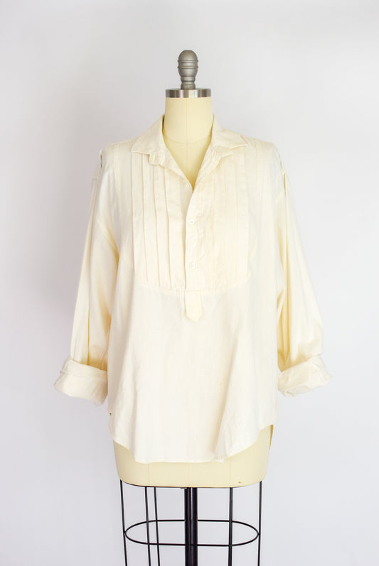 Vintage Ralph Lauren Tuxedo Style Top | M