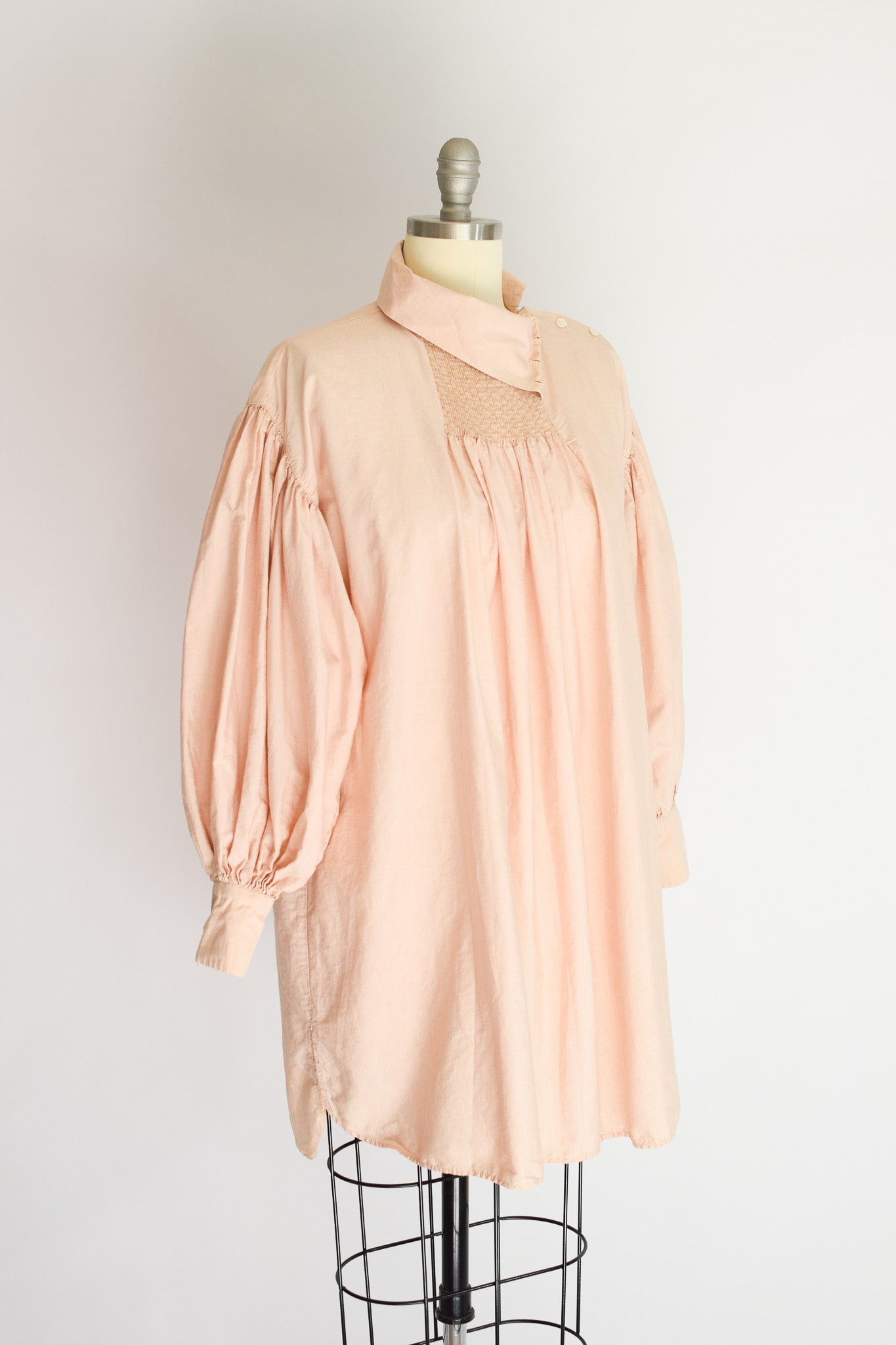 1980s Perry Ellis Balloon Sleeve Tunic Top/Dress |  P M